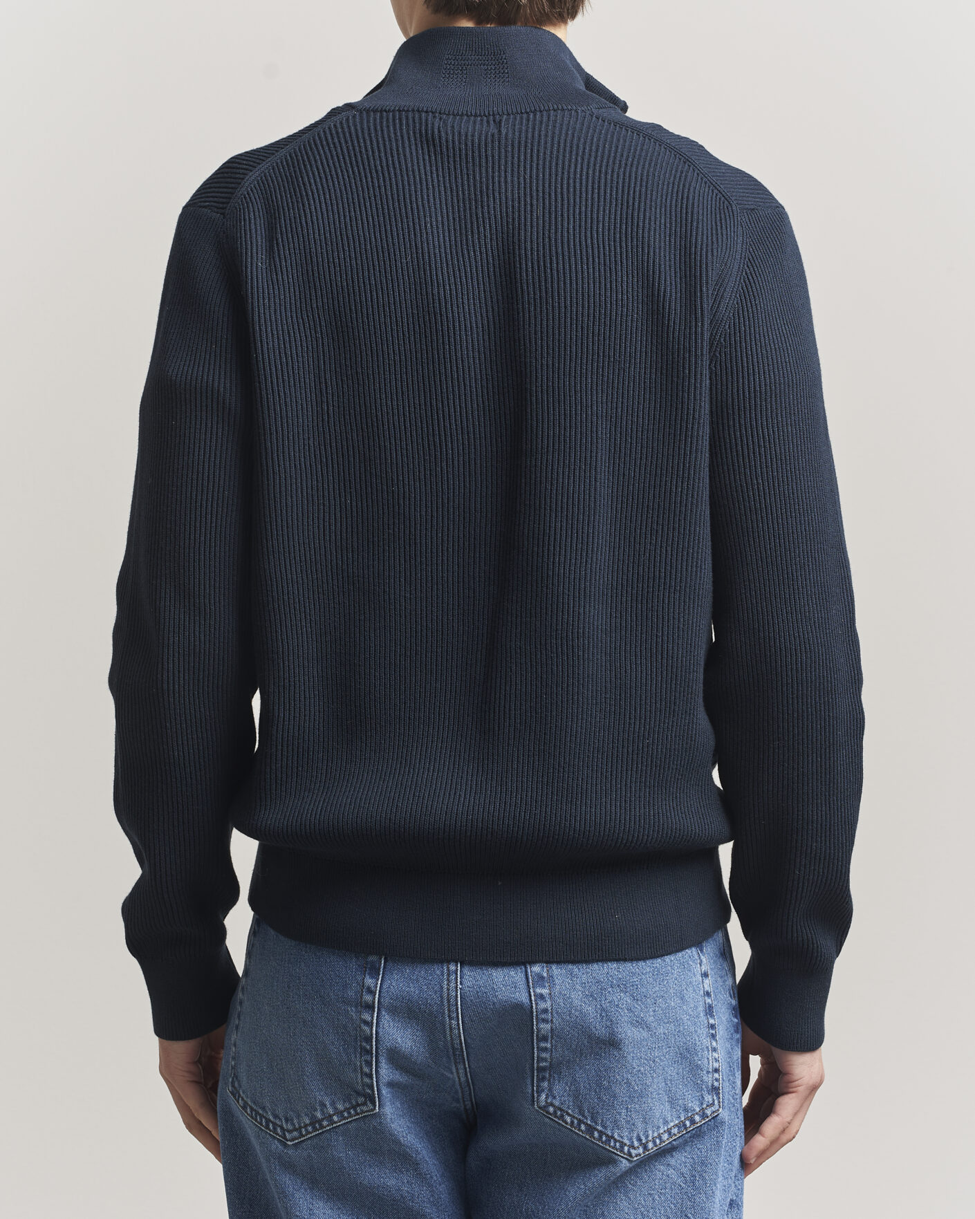 Hombres | Jerséis y prendas de punto | J.Lindeberg | Alexis Full Zip Cardigan JL Navy