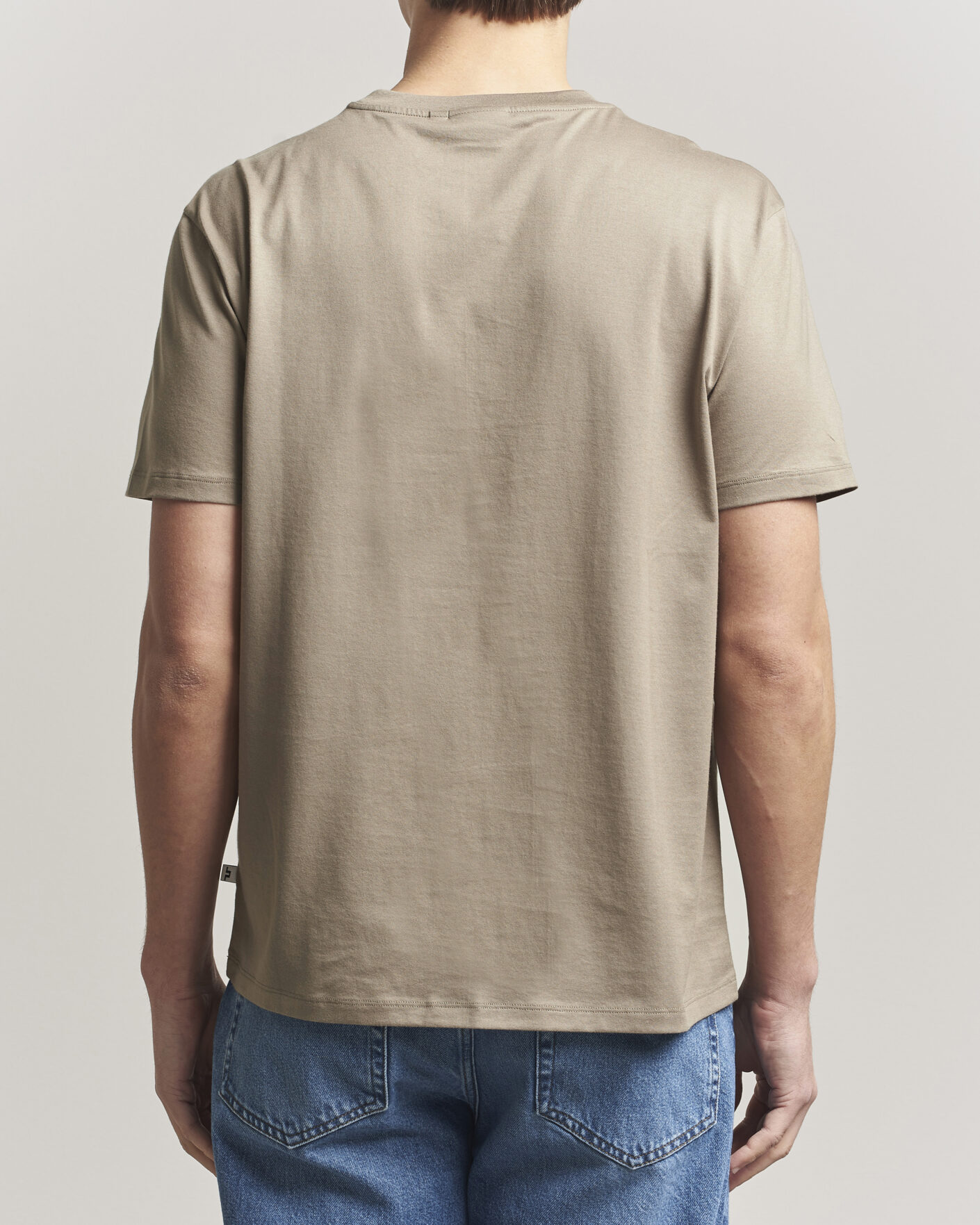 Hombres | Camisetas | J.Lindeberg | Sid Basic T-Shirt Brindle