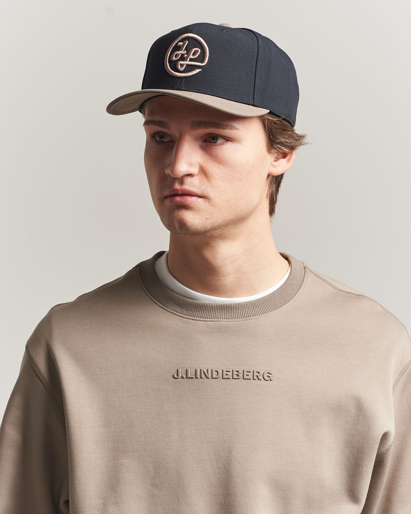 Hombres | Sombreros y gorras | J.Lindeberg | Caddie Cap Black