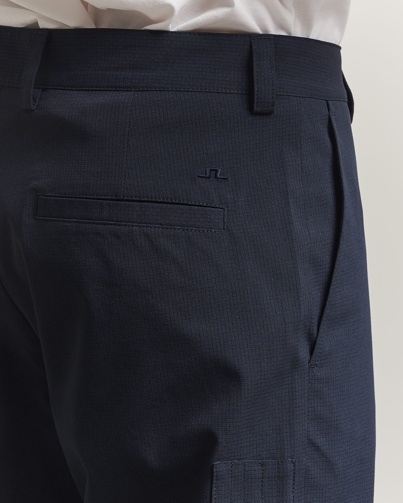 Hombres | Pantalones | J.Lindeberg | Devyn Straight Vent Pants JL Navy
