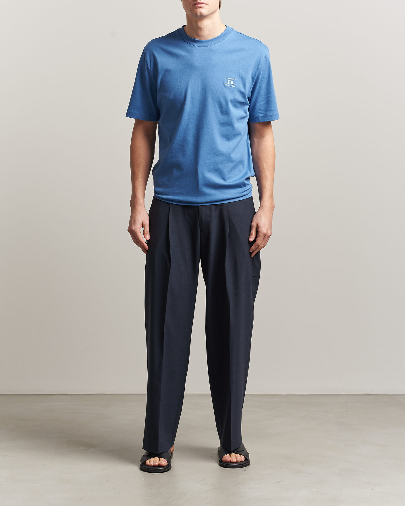 Hombres | Camisetas | J.Lindeberg | Parcie T-Shirt Federal Blue