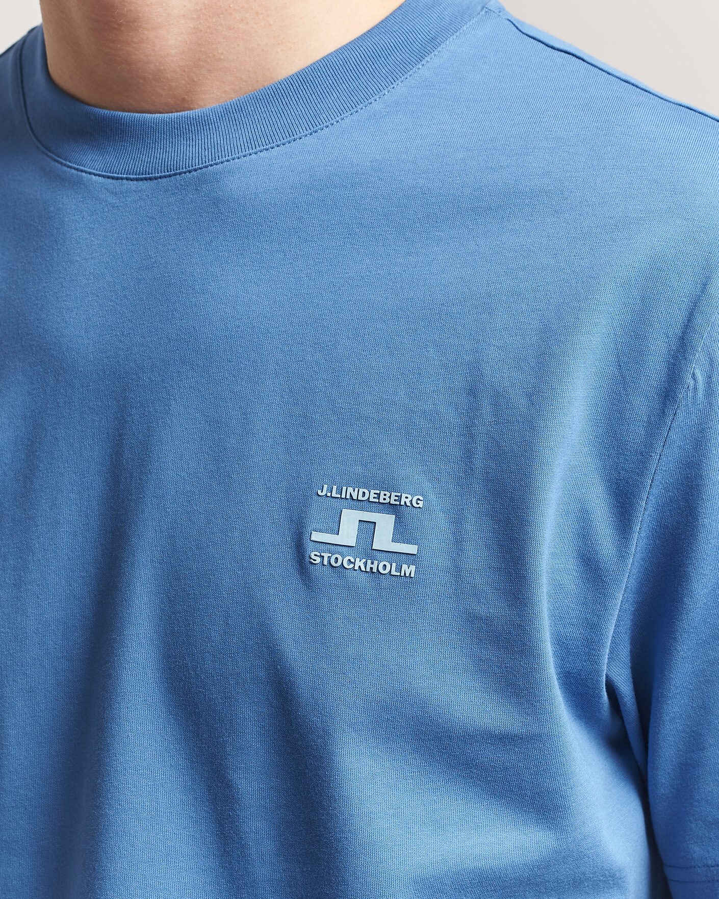 Hombres | Camisetas | J.Lindeberg | Parcie T-Shirt Federal Blue