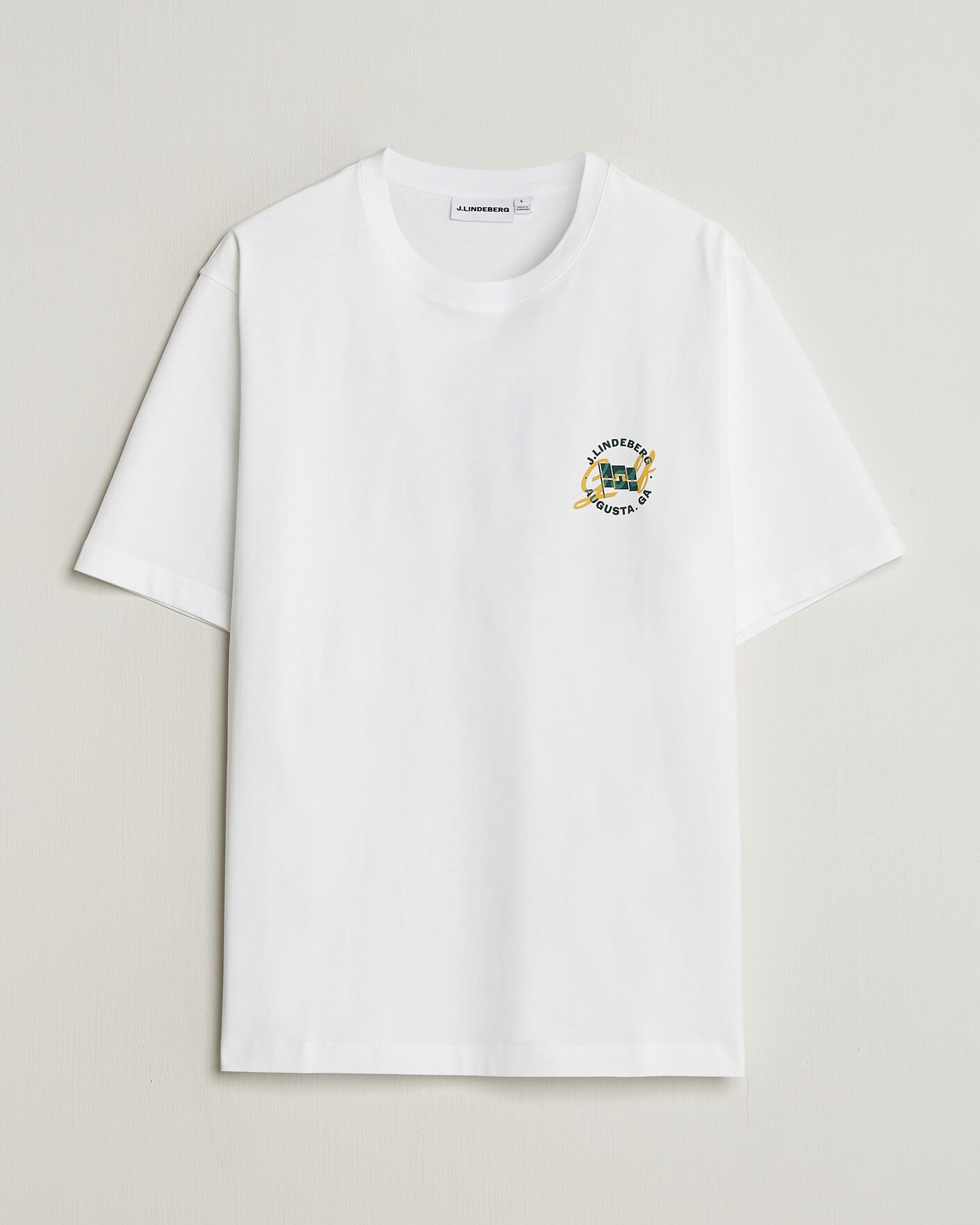 Hombres | Camisetas | J.Lindeberg | Parcie Tour T-Shirt White
