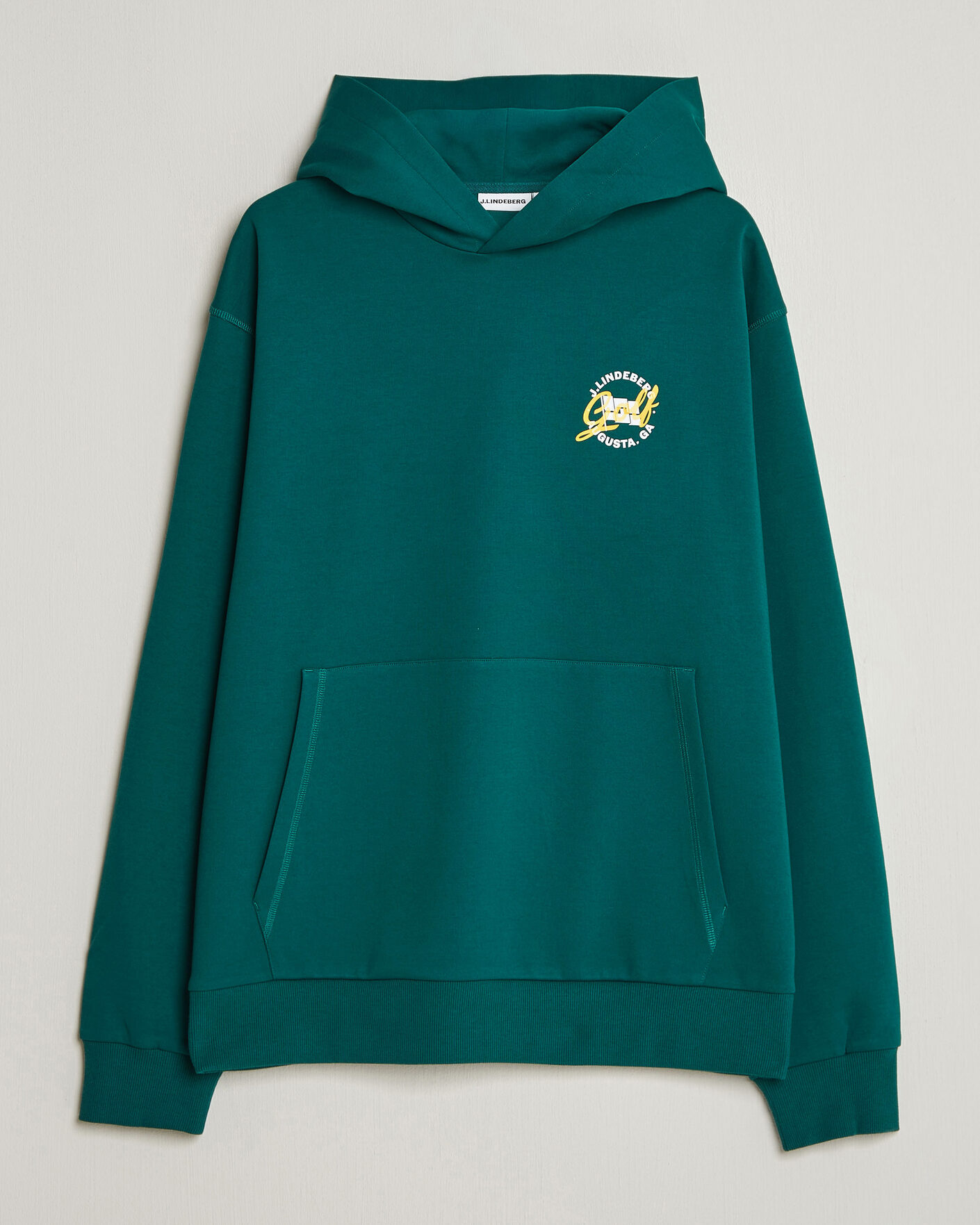 Hombres | Jerséis y prendas de punto | J.Lindeberg | Club Masters Tour Hoodie Forest Biome