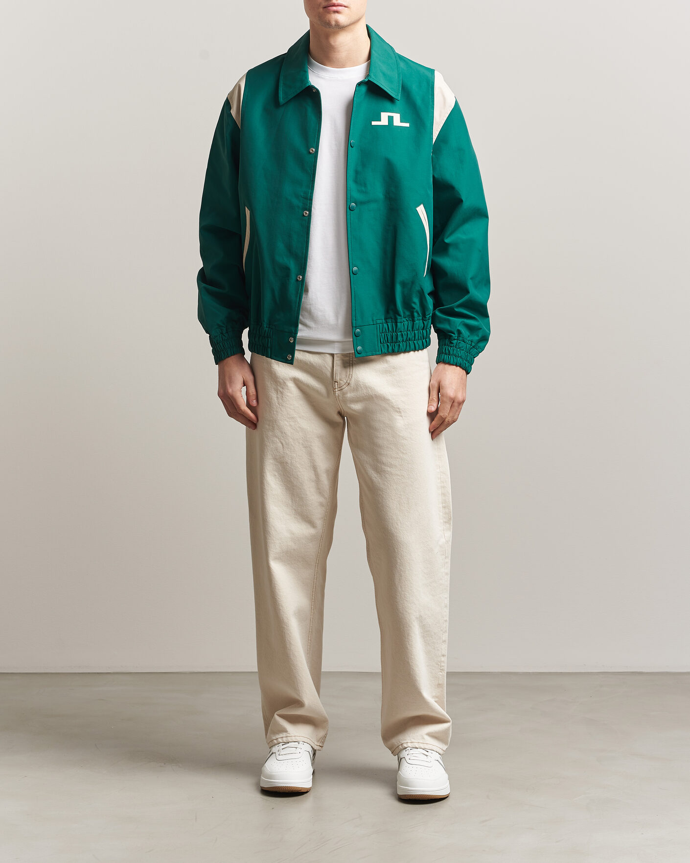 Hombres | Abrigos y chaquetas | J.Lindeberg | Bridger Masters Tour Jacket Forest Biome