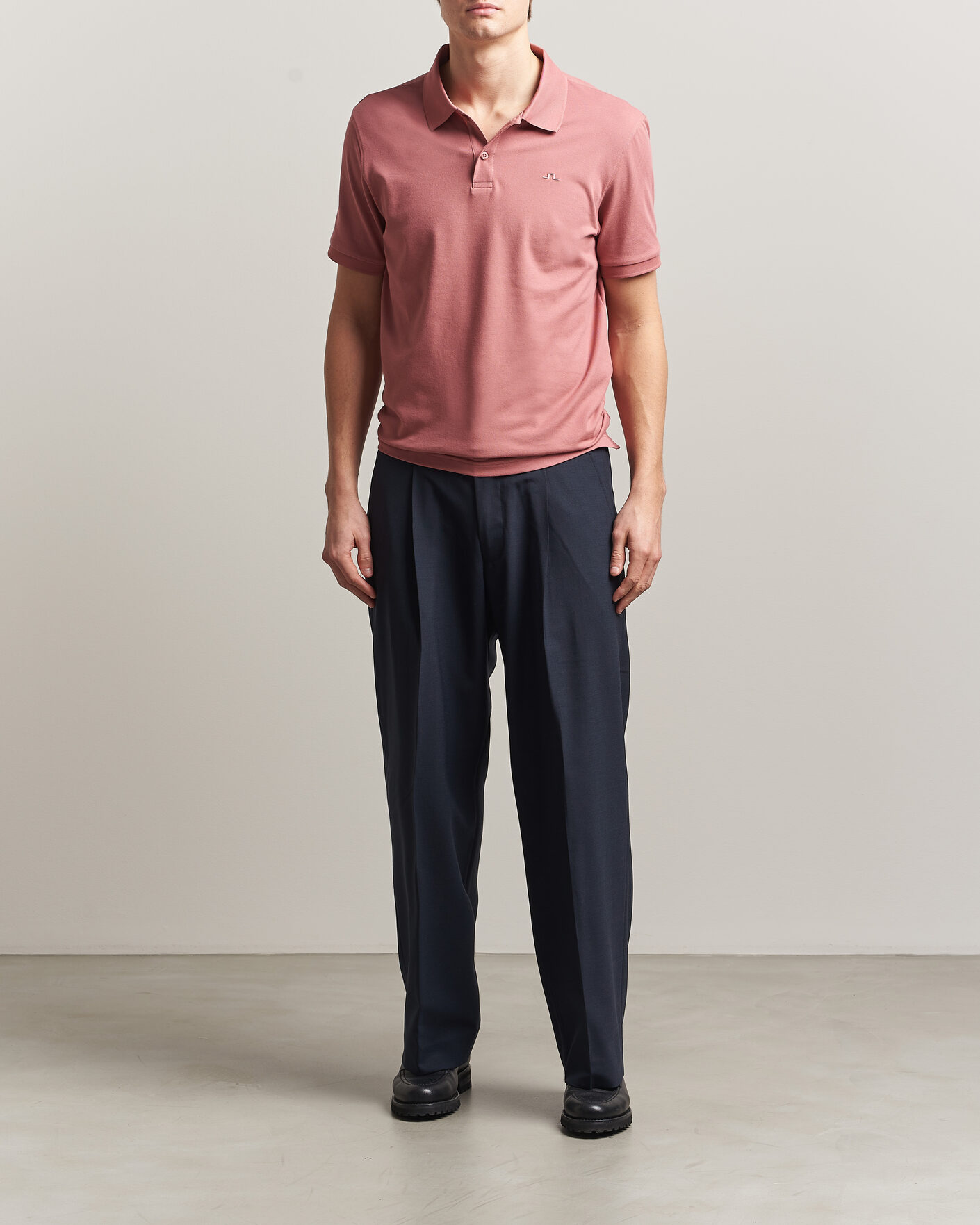Hombres | Polos | J.Lindeberg | Verse Polo Withered Rose
