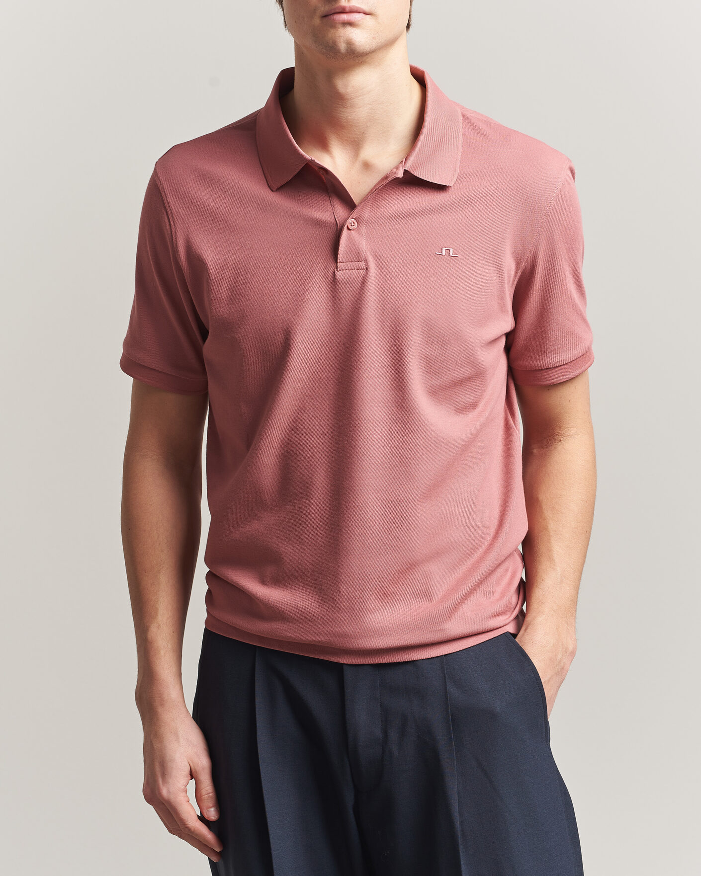 Hombres | Polos | J.Lindeberg | Verse Polo Withered Rose