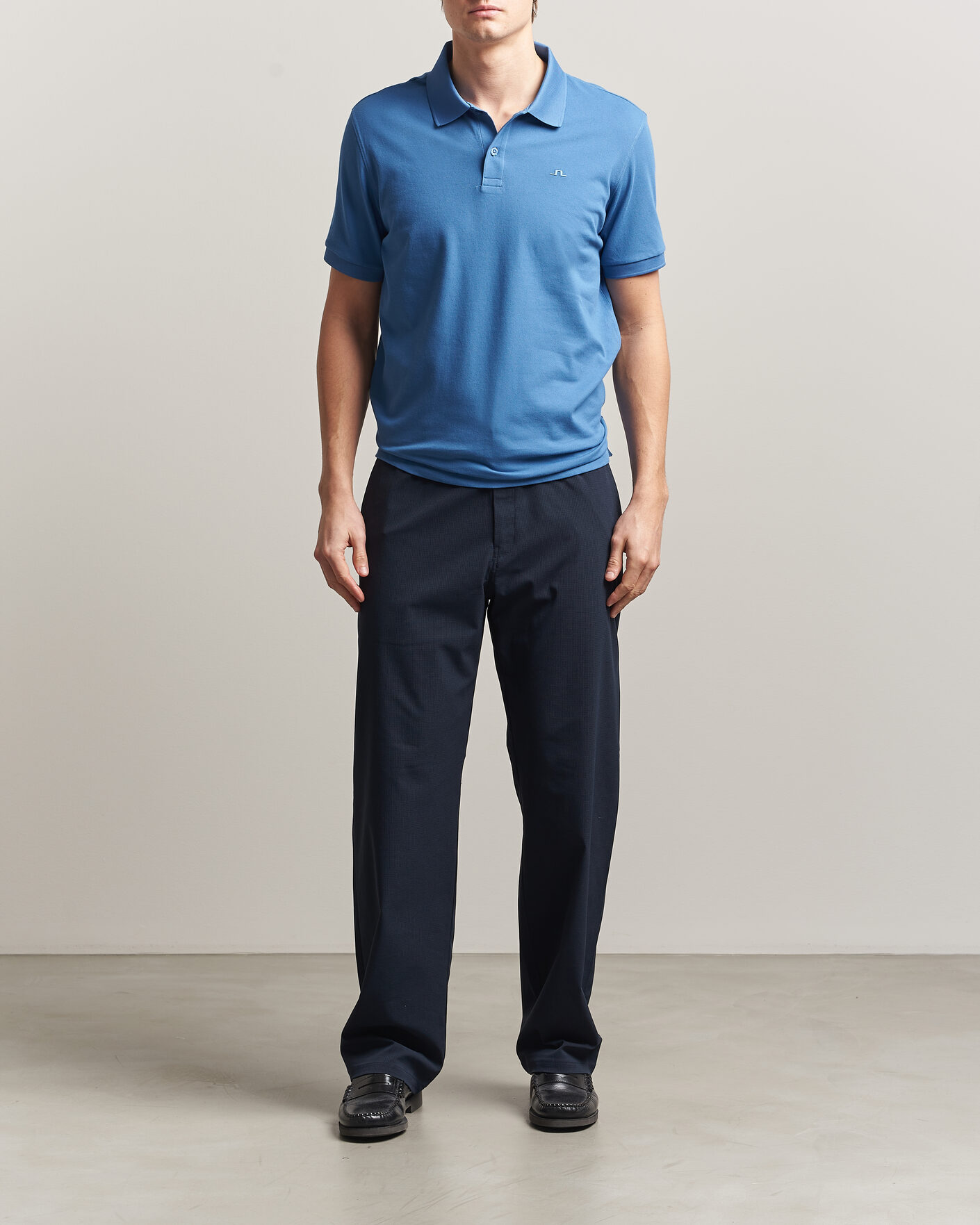 Hombres | Polos | J.Lindeberg | Verse Polo Federal Blue