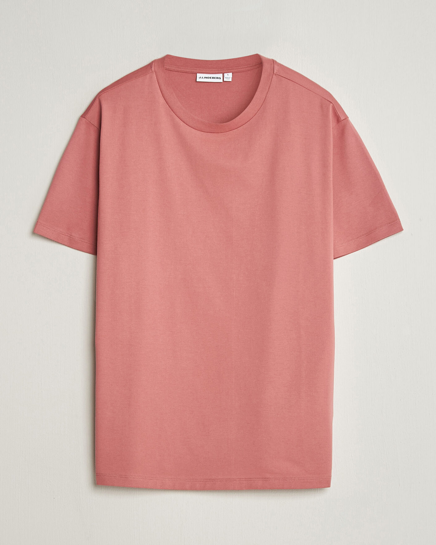 Hombres | Camisetas | J.Lindeberg | Sid Basic T-Shirt Withered Rose