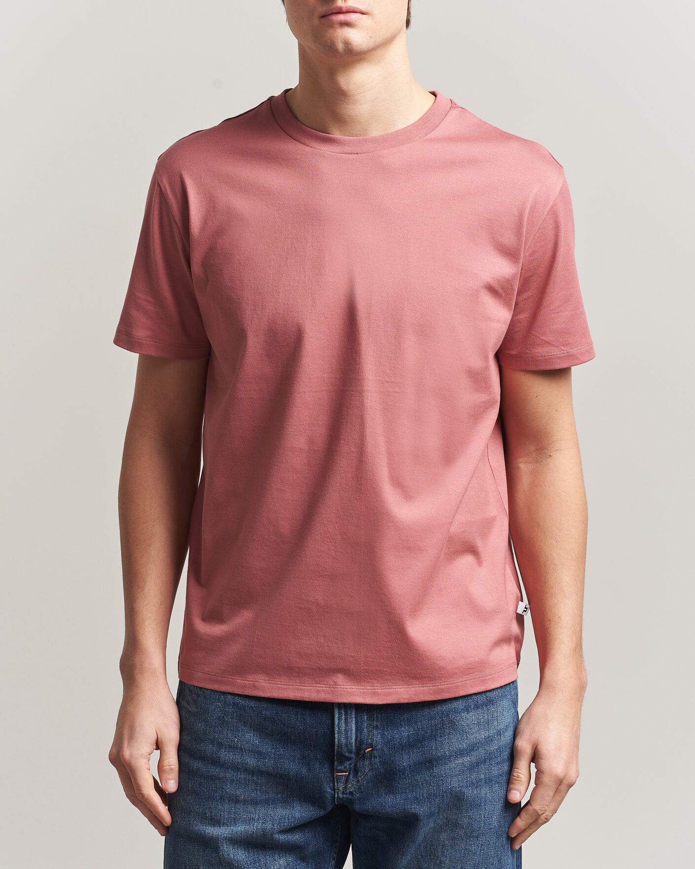 Hombres | Camisetas | J.Lindeberg | Sid Basic T-Shirt Withered Rose