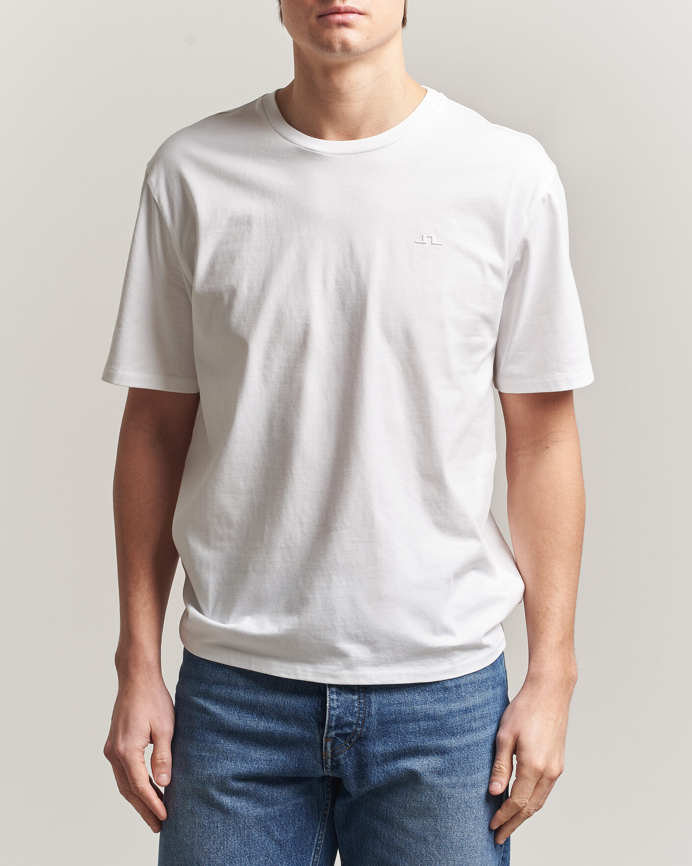 Hombres | Camisetas | J.Lindeberg | Alpha T-Shirt White