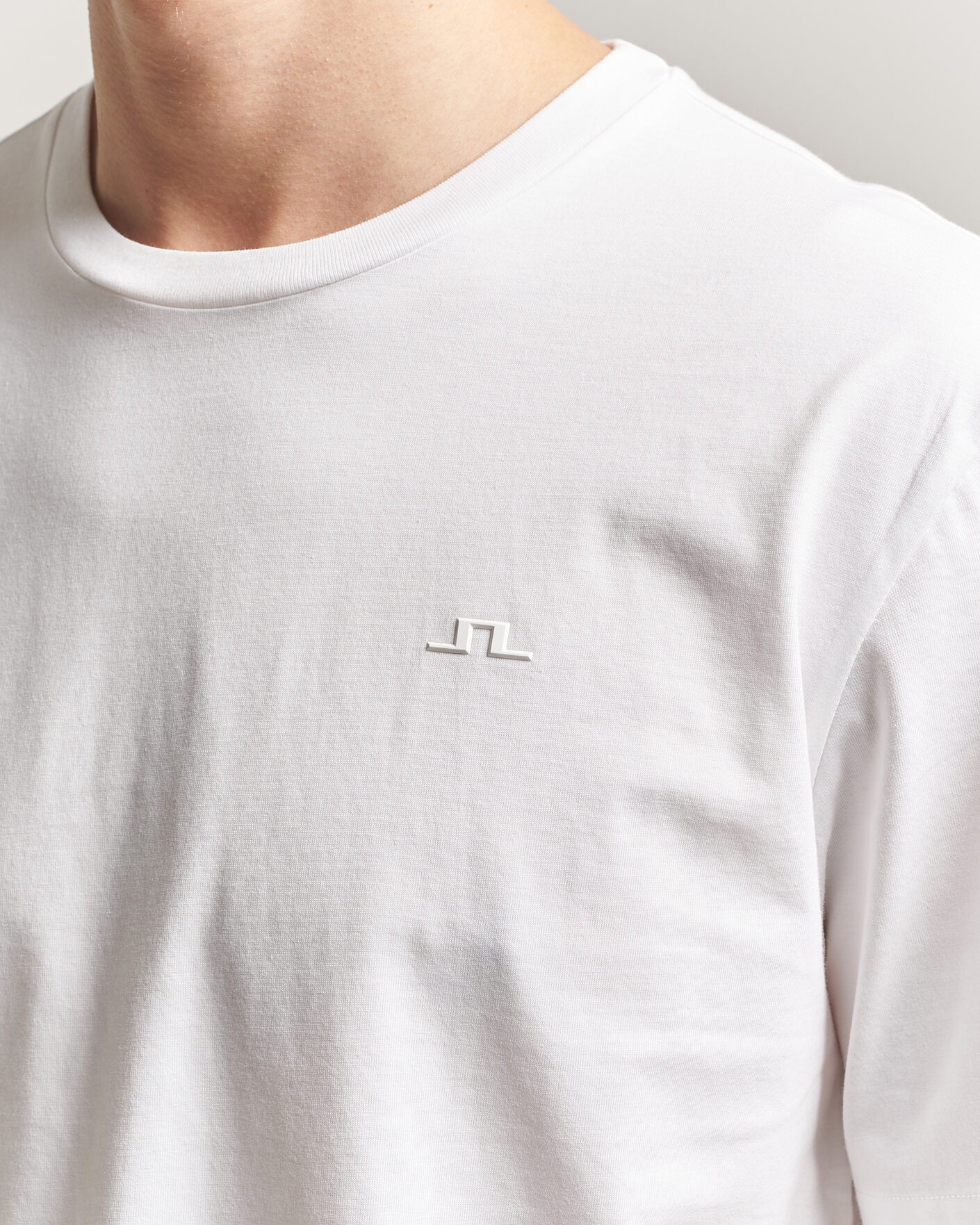 Hombres | Camisetas | J.Lindeberg | Alpha T-Shirt White