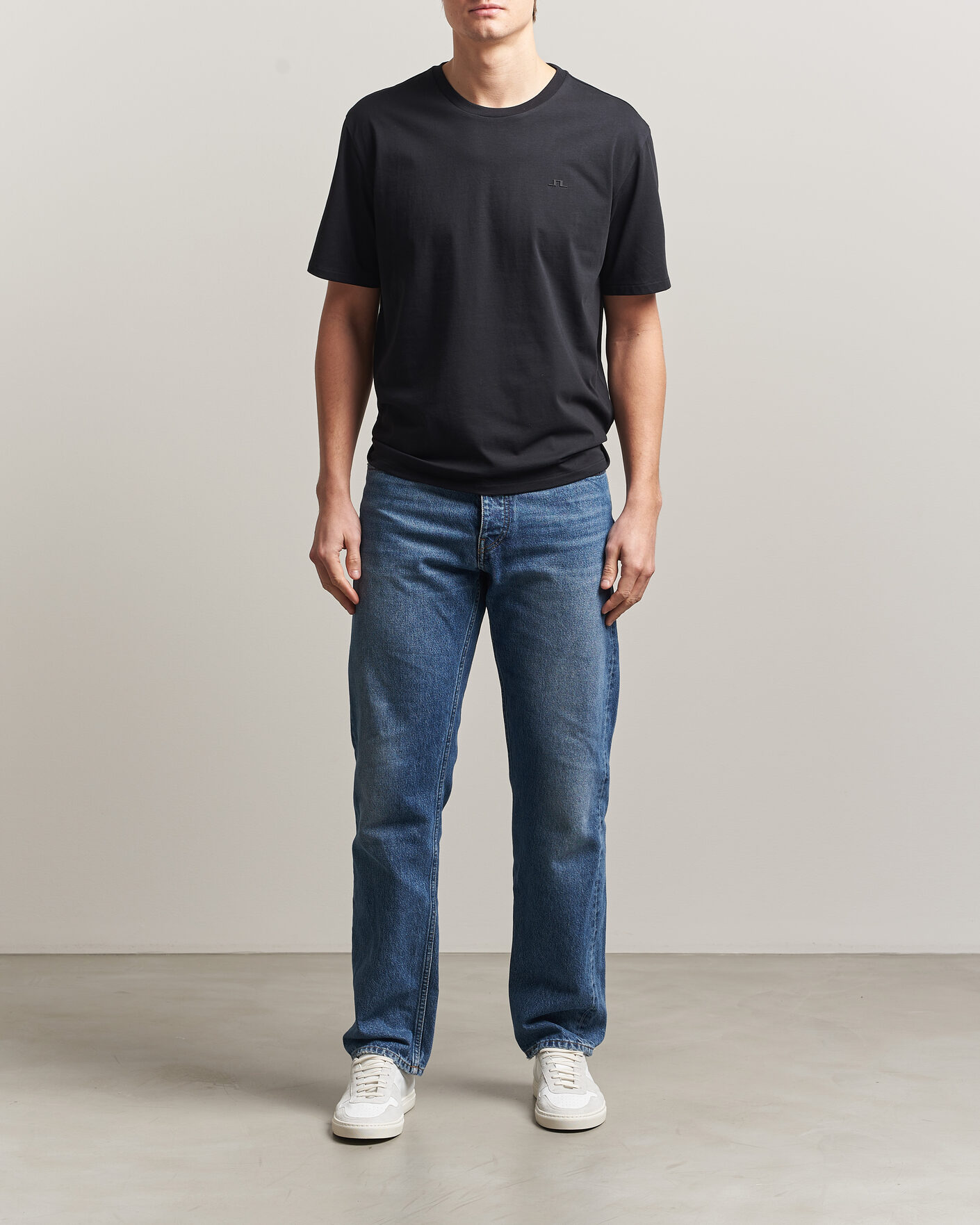 Hombres | Camisetas | J.Lindeberg | Alpha T-Shirt Black