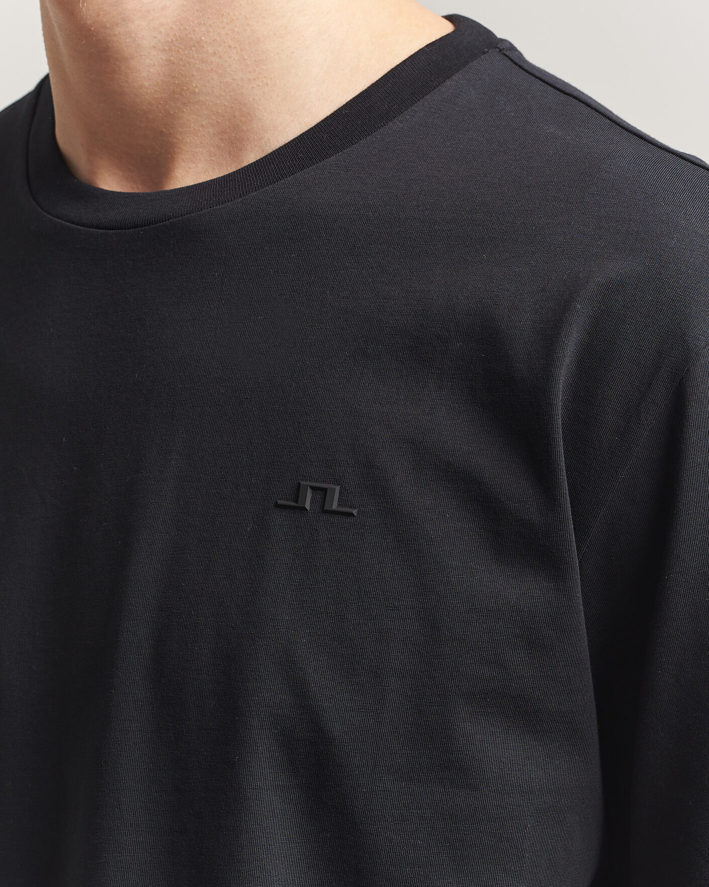 Hombres | Camisetas | J.Lindeberg | Alpha T-Shirt Black