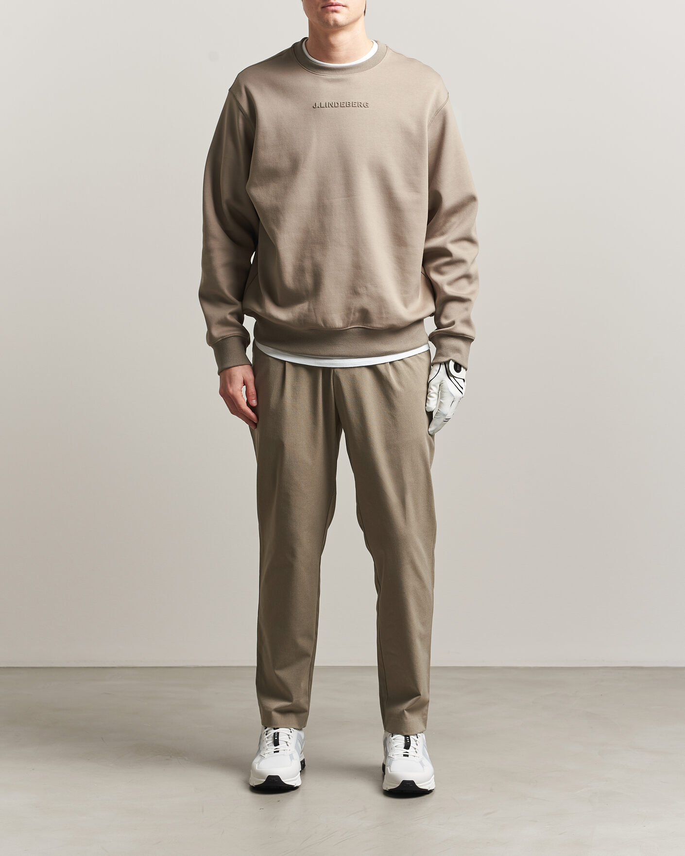 Hombres | Pantalones | J.Lindeberg | Harris Drawstring Pants Brindle