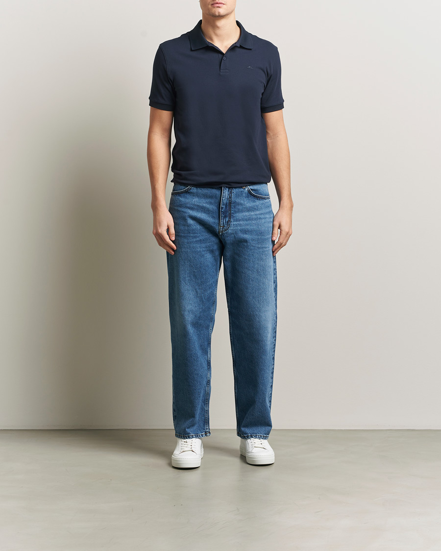 Hombres | Polos | J.Lindeberg | Verse Polo JL Navy