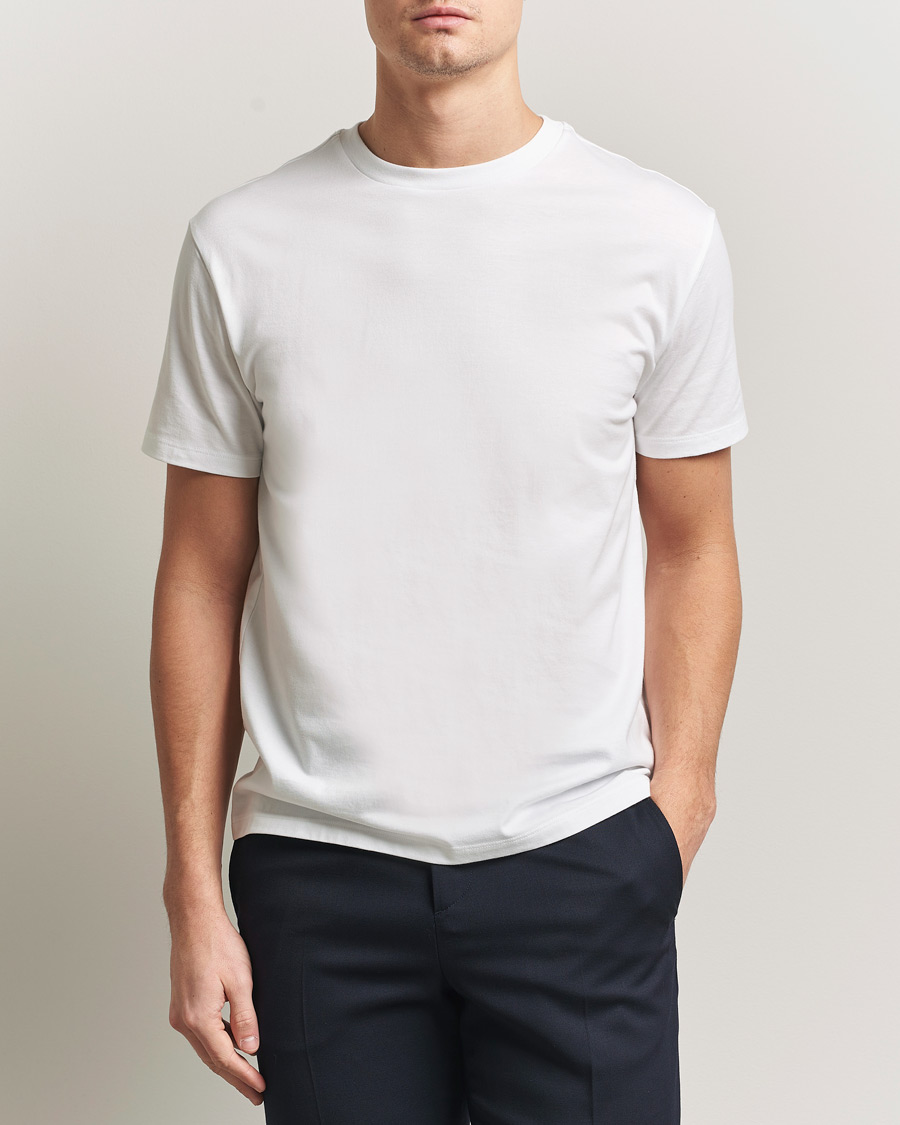 Hombres | Camisetas | J.Lindeberg | Sid Basic T-Shirt White