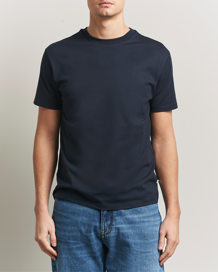Hombres | Camisetas | J.Lindeberg | Sid Basic T-Shirt JL Navy