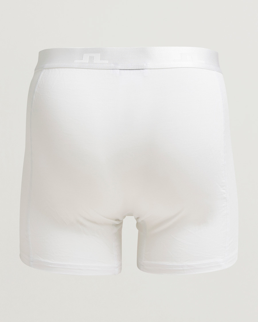 Hombres | Ropa interior y calcetines | J.Lindeberg | 3-Pack Bridge Lyocell Boxer White