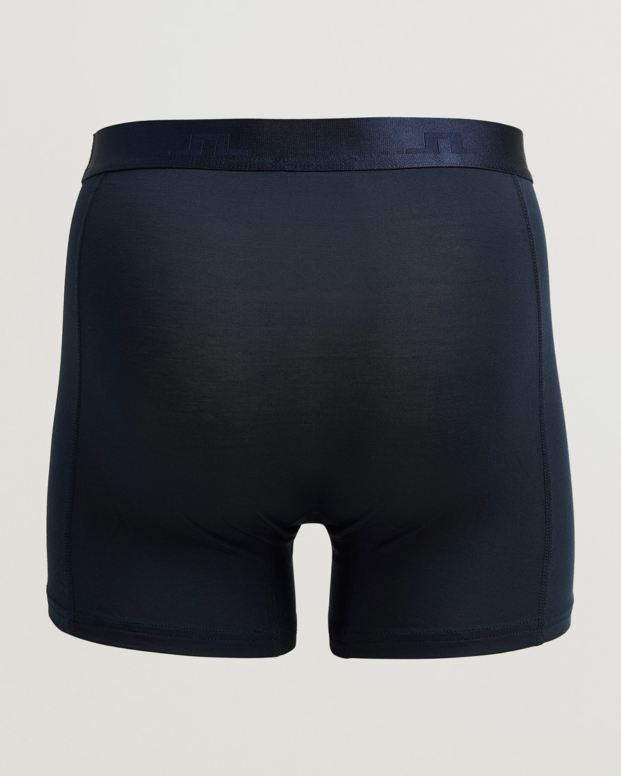Hombres | Ropa interior y calcetines | J.Lindeberg | 3-Pack Bridge Lyocell Boxer JL Navy