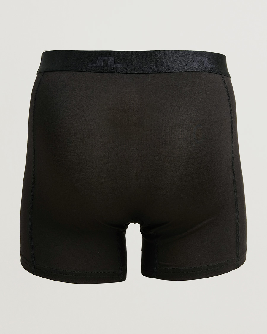 Hombres | Ropa interior y calcetines | J.Lindeberg | 3-Pack Bridge Lyocell Boxer Black