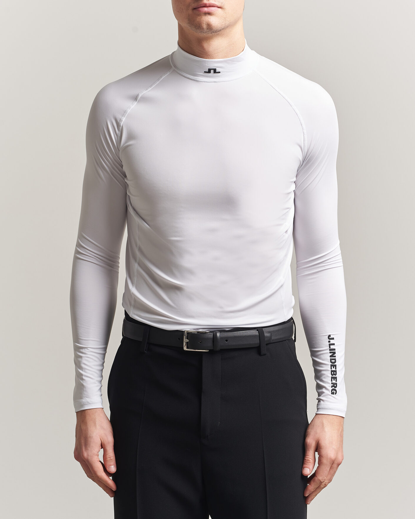 Hombres | Ropa de golf | J.Lindeberg | Ello Compression T-Shirt White