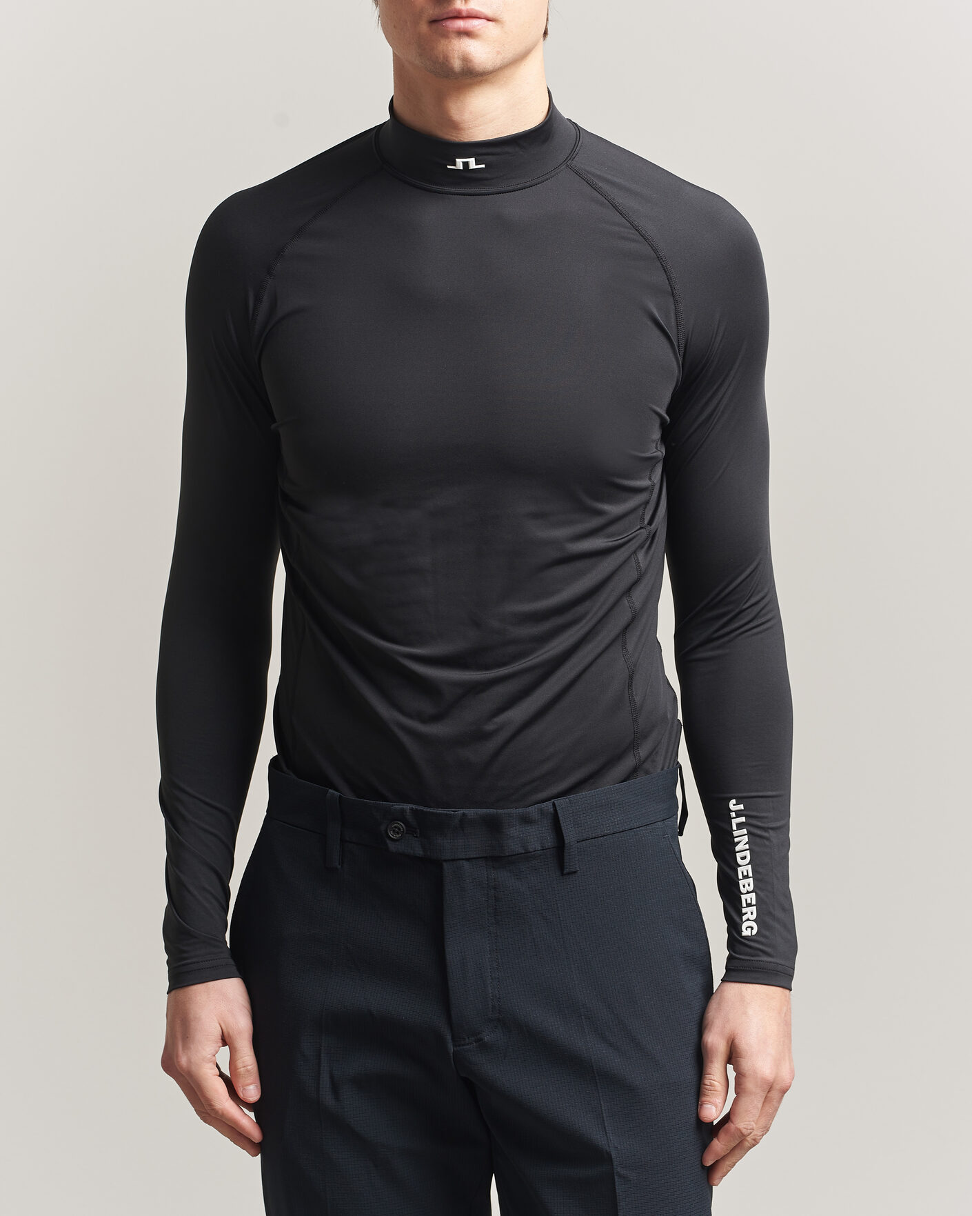 Hombres | Camisetas | J.Lindeberg | Ello Compression T-Shirt Black