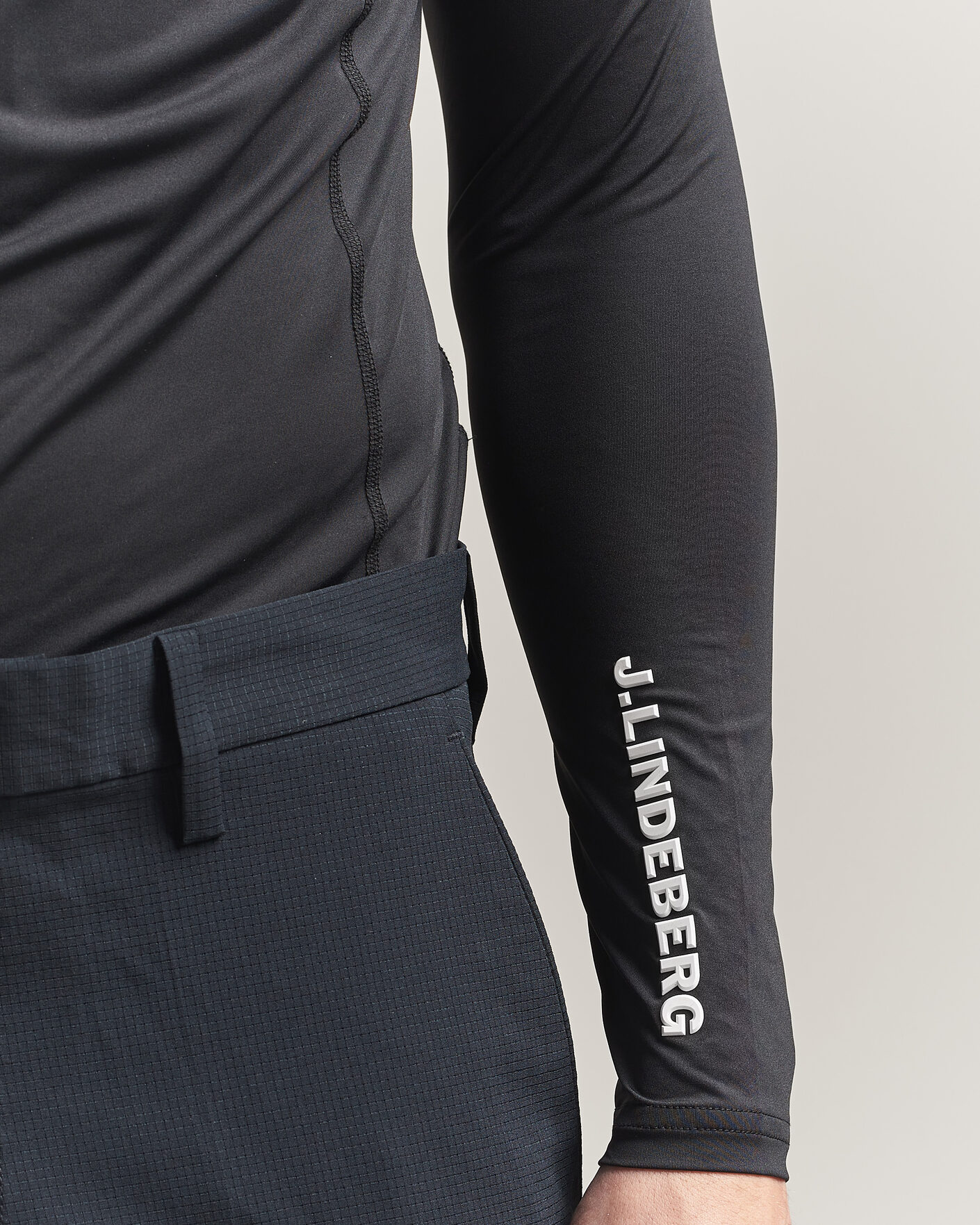 Hombres | Camisetas | J.Lindeberg | Ello Compression T-Shirt Black