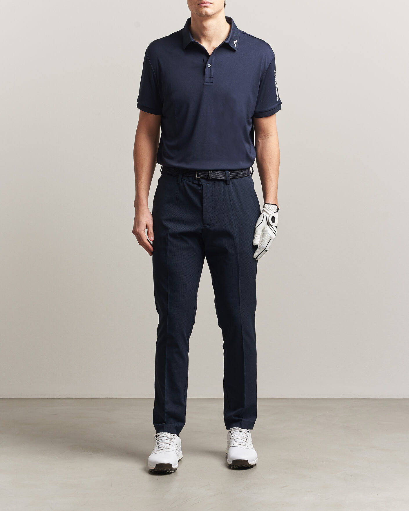Hombres | Pantalones | J.Lindeberg | Vent Golf Pants JL Navy