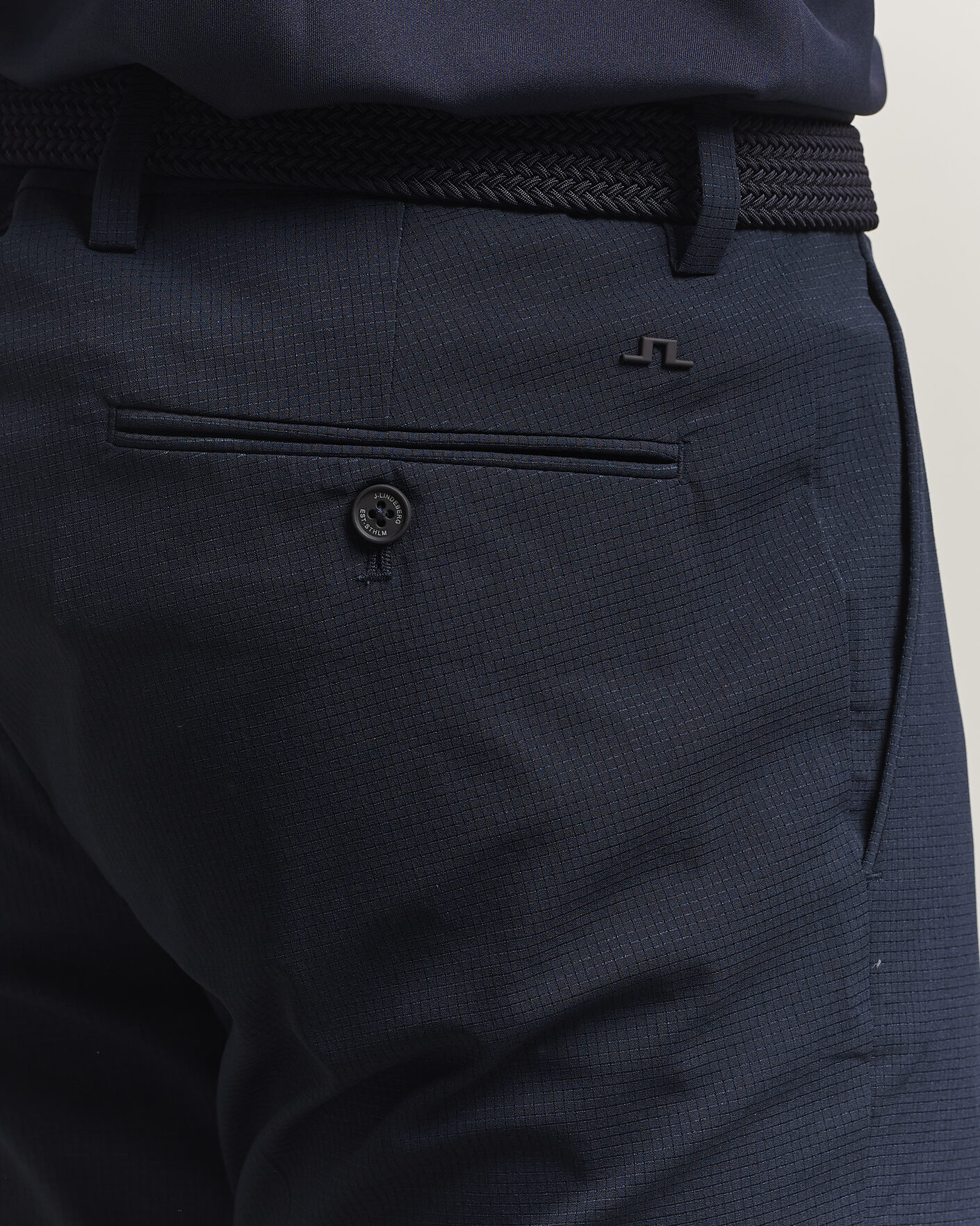 Hombres | Pantalones | J.Lindeberg | Vent Golf Pants JL Navy