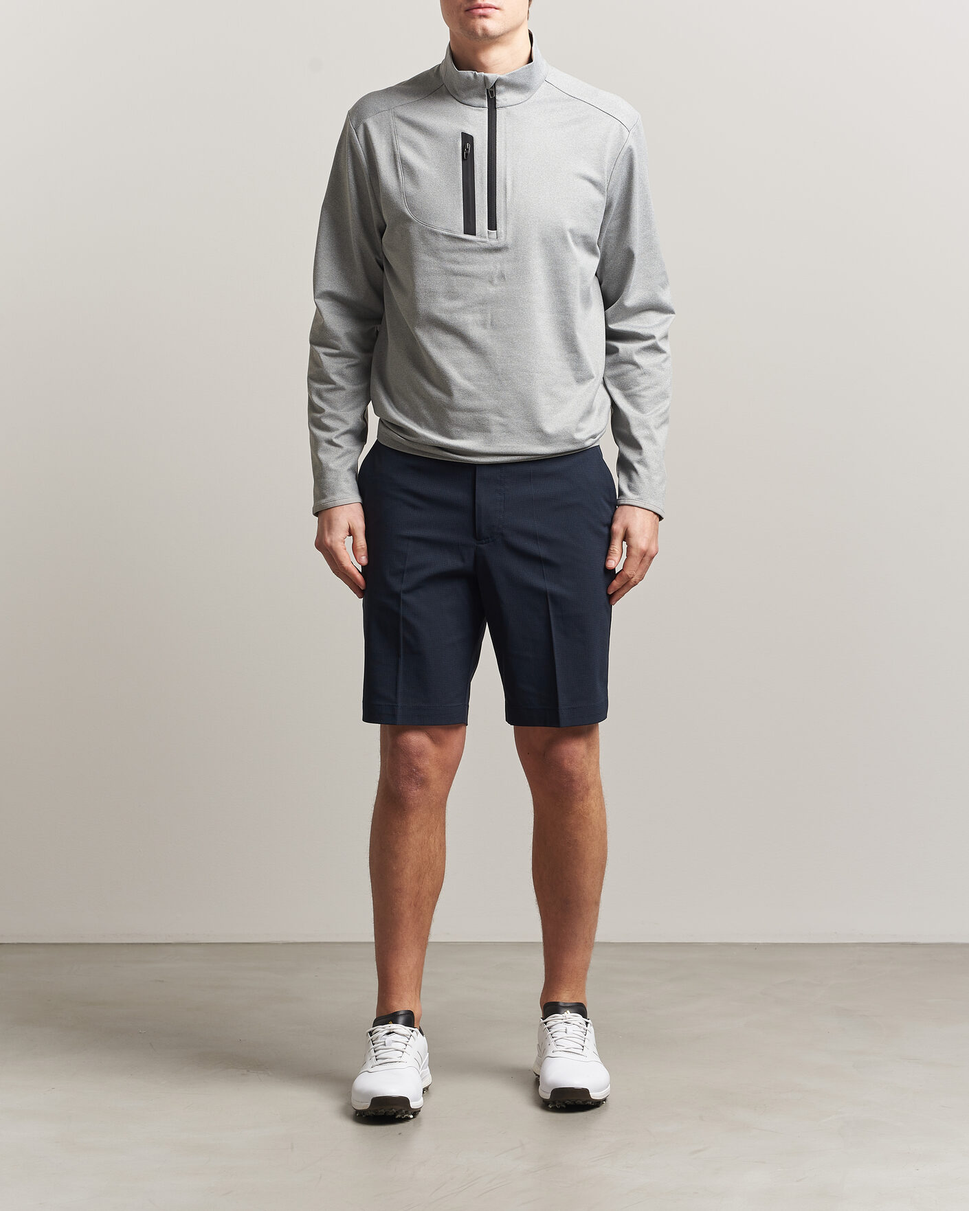 Hombres | Ropa de golf | J.Lindeberg | Vent Golf Shorts JL Navy