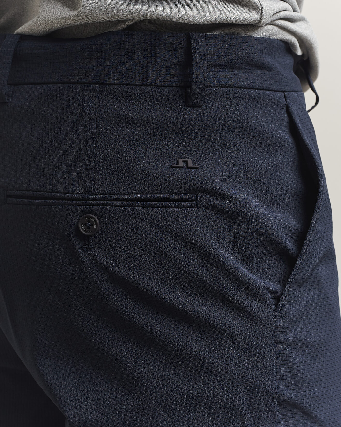 Hombres | Ropa de golf | J.Lindeberg | Vent Golf Shorts JL Navy