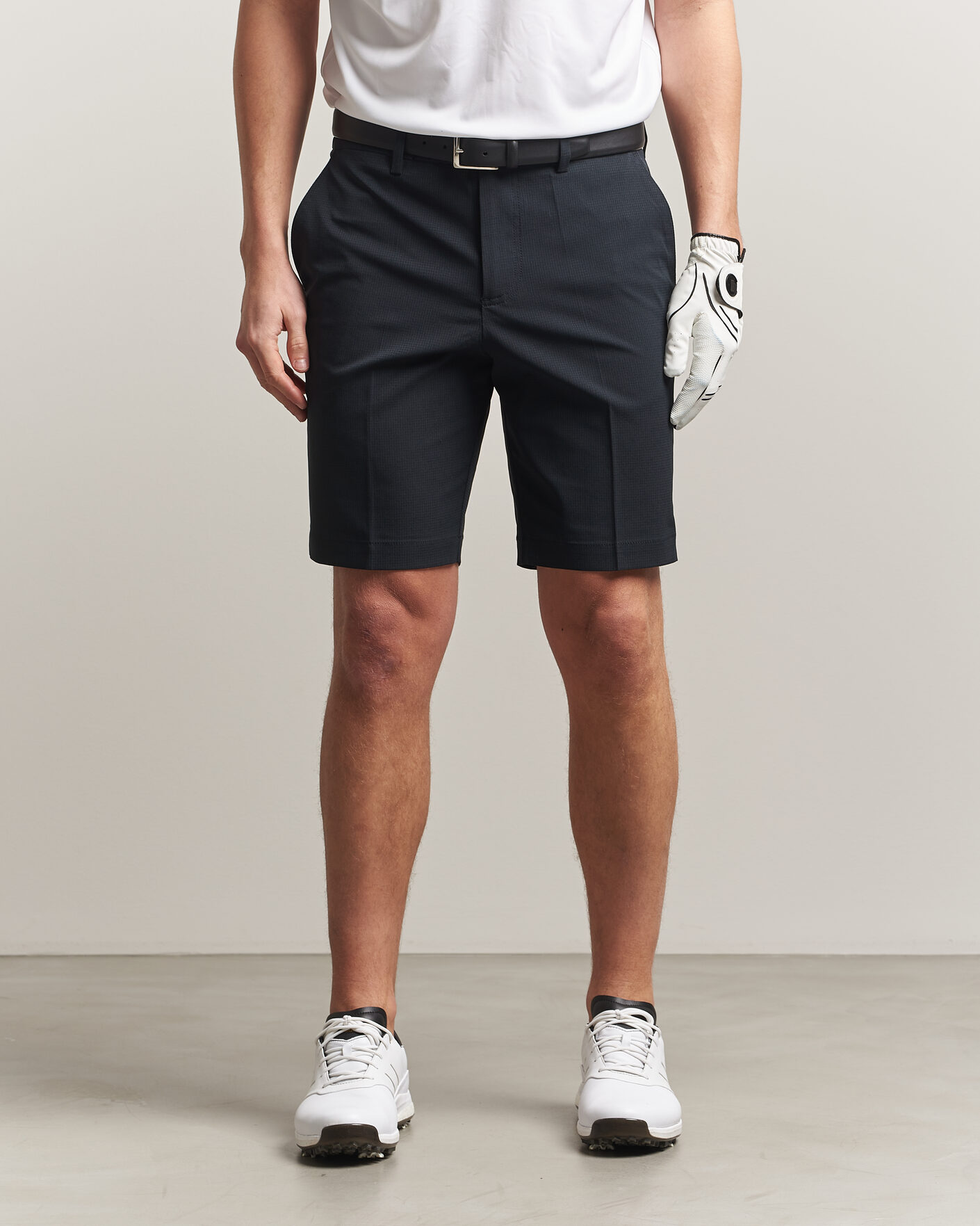 Hombres | Pantalones cortos | J.Lindeberg | Vent Golf Shorts Black