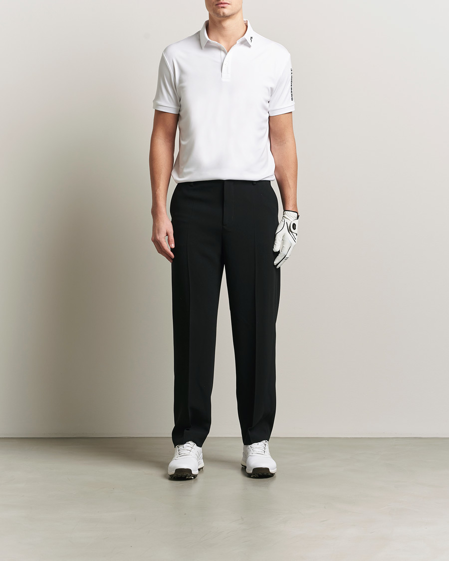 Hombres | Polos | J.Lindeberg | Tour Tech Polo White