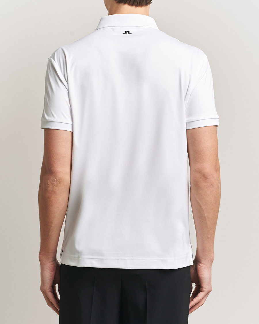 Hombres | Polos | J.Lindeberg | Tour Tech Polo White