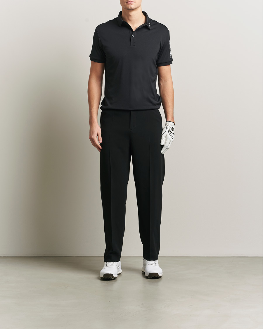 Hombres | Polos | J.Lindeberg | Tour Tech Polo Black