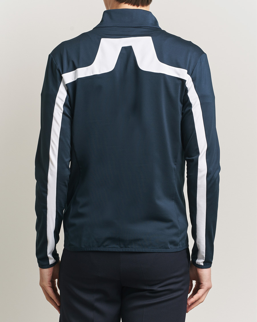 Hombres | Jerséis y prendas de punto | J.Lindeberg | Jarvis Mid Layer Full Zip JL Navy