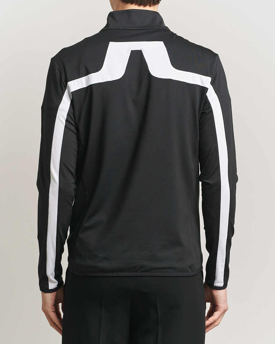 Hombres | Jerséis y prendas de punto | J.Lindeberg | Jarvis Mid Layer Full Zip Black