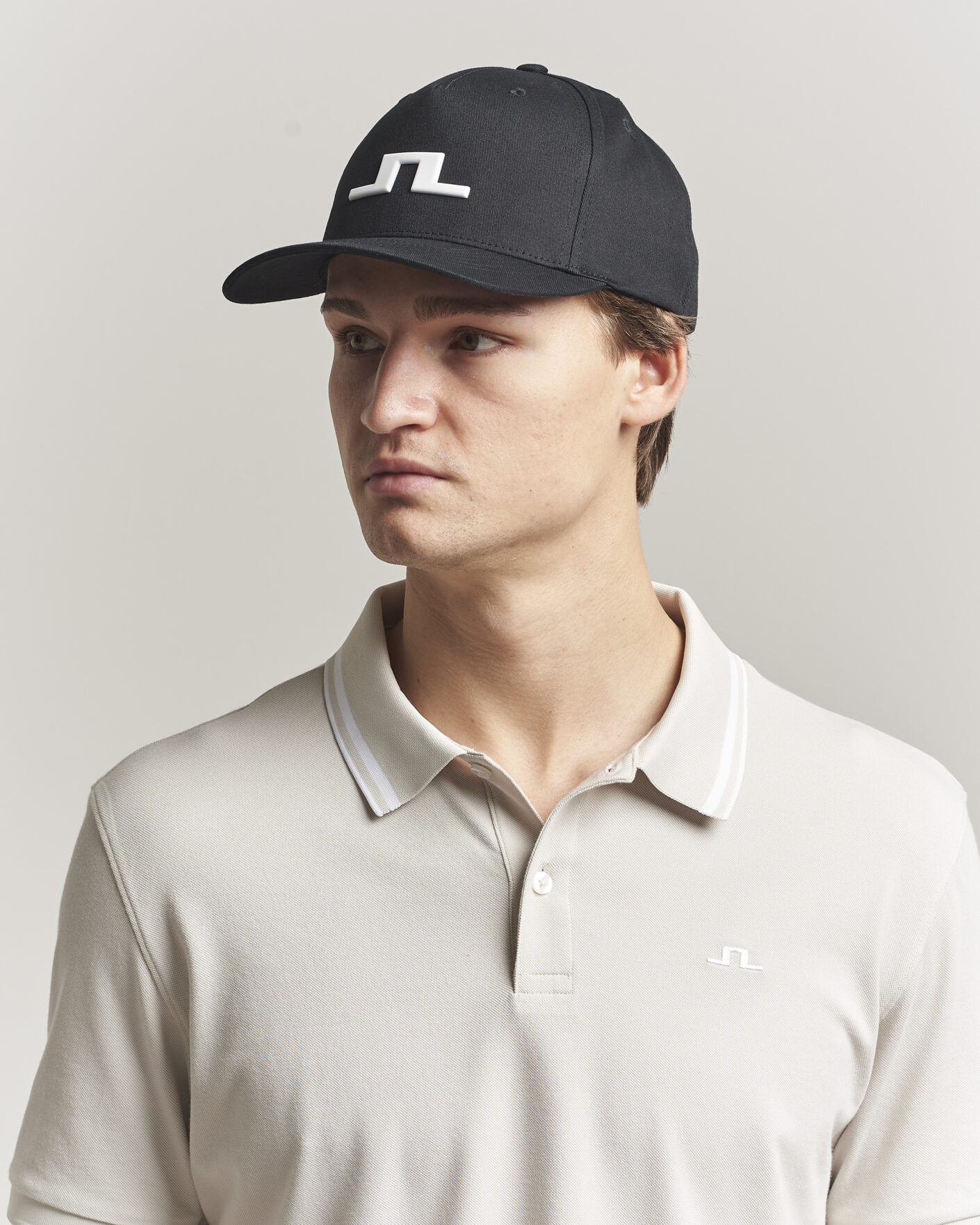 Hombres | Sombreros y gorras | J.Lindeberg | Heath Cap Black