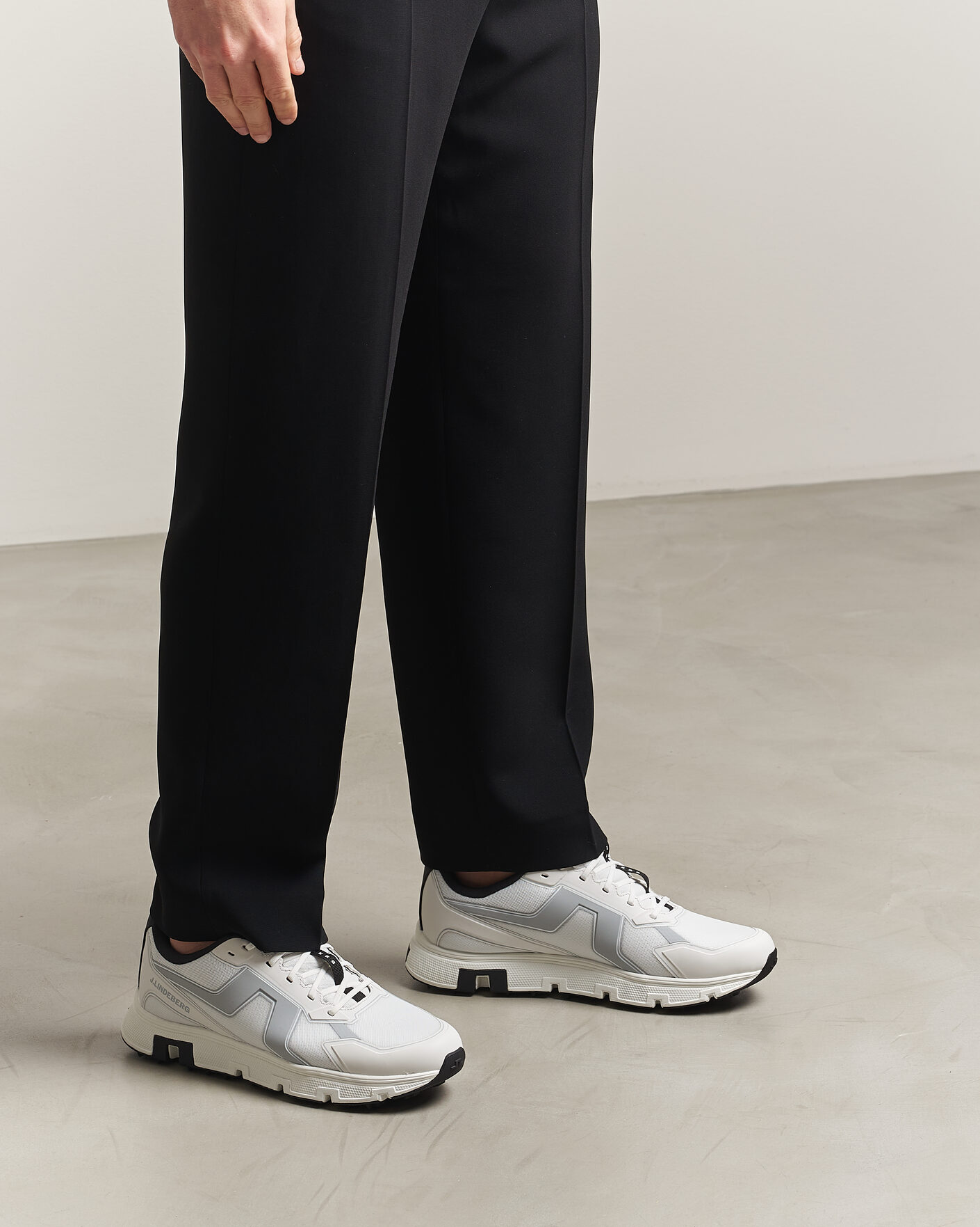 Hombres | Zapatillas | J.Lindeberg | Vent 500 Golf Sneaker White