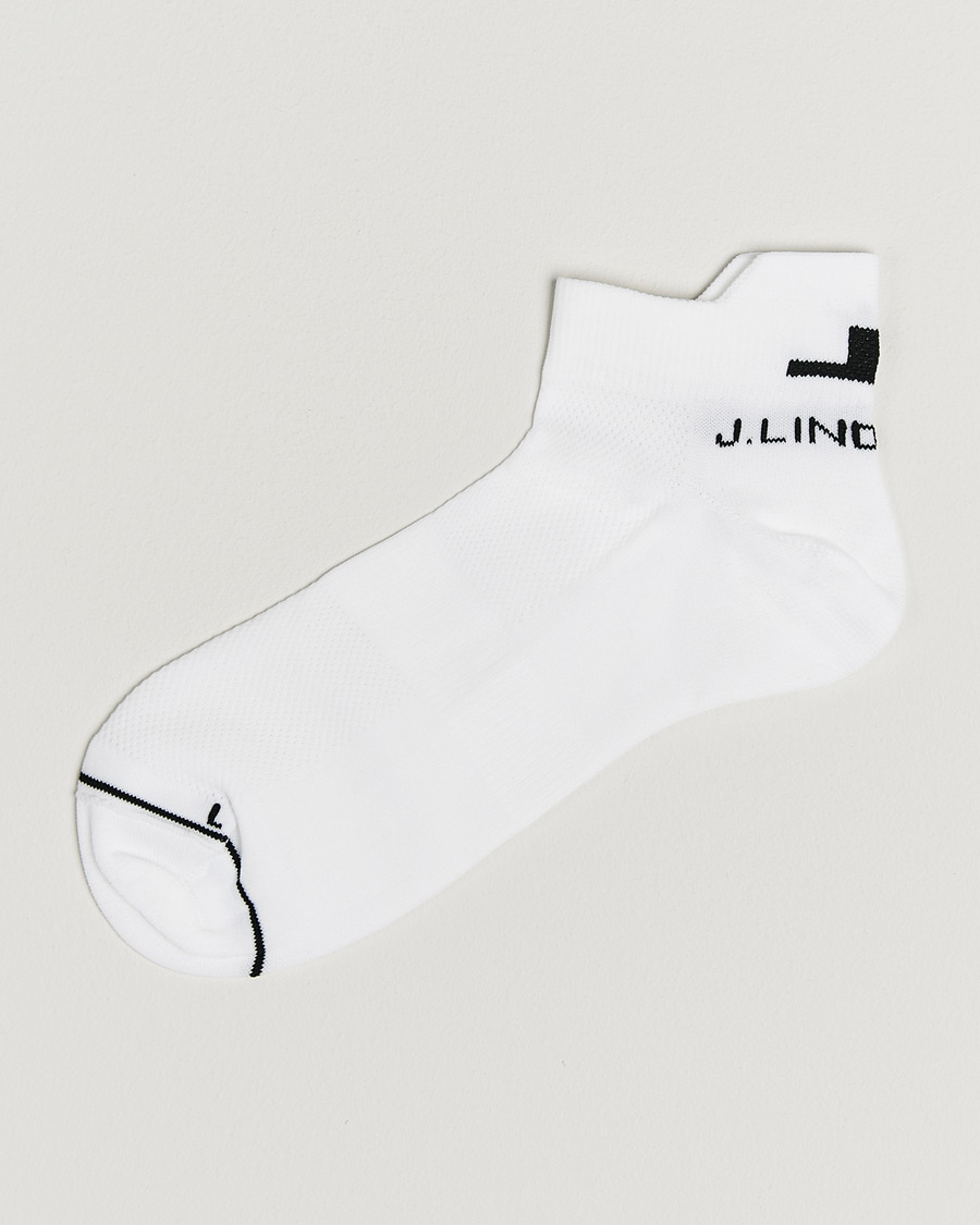 Hombres | Ropa interior y calcetines | J.Lindeberg | Spin Short Golf Sock White