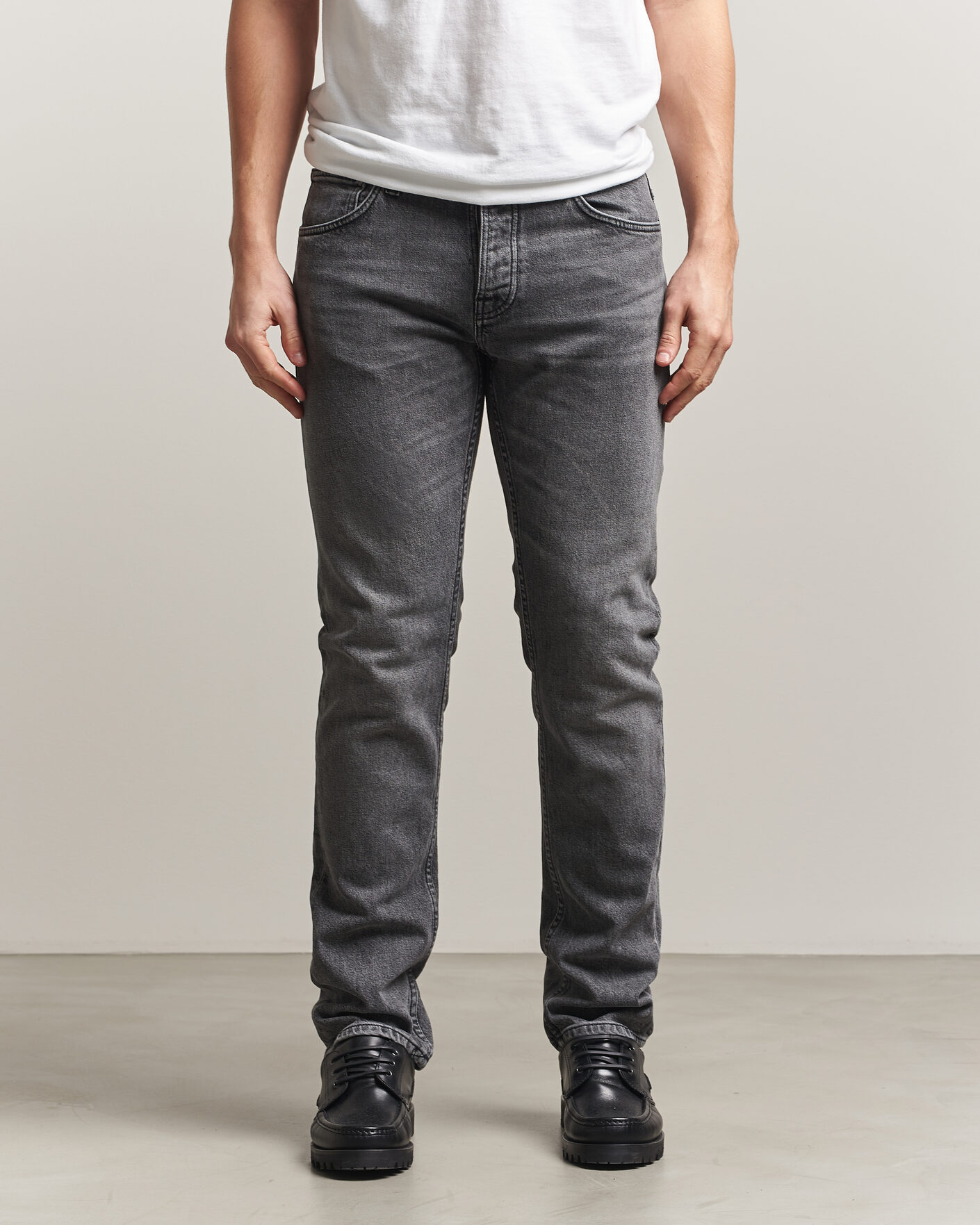 Hombres | Pantalones | Nudie Jeans | Grim Tim Jeans Cloud Grey