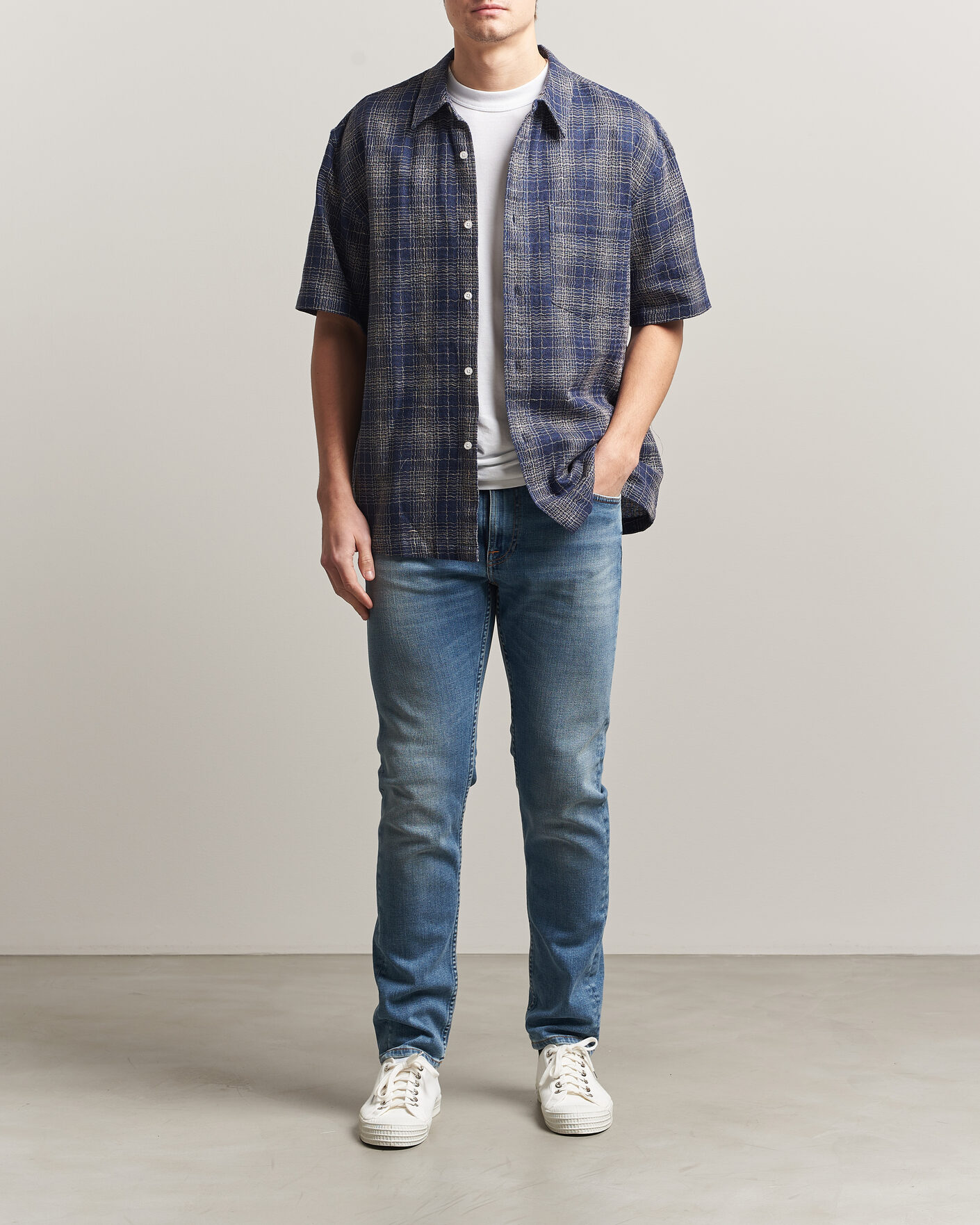 Hombres | Pantalones | Nudie Jeans | Lean Dean Jeans Blue Legend