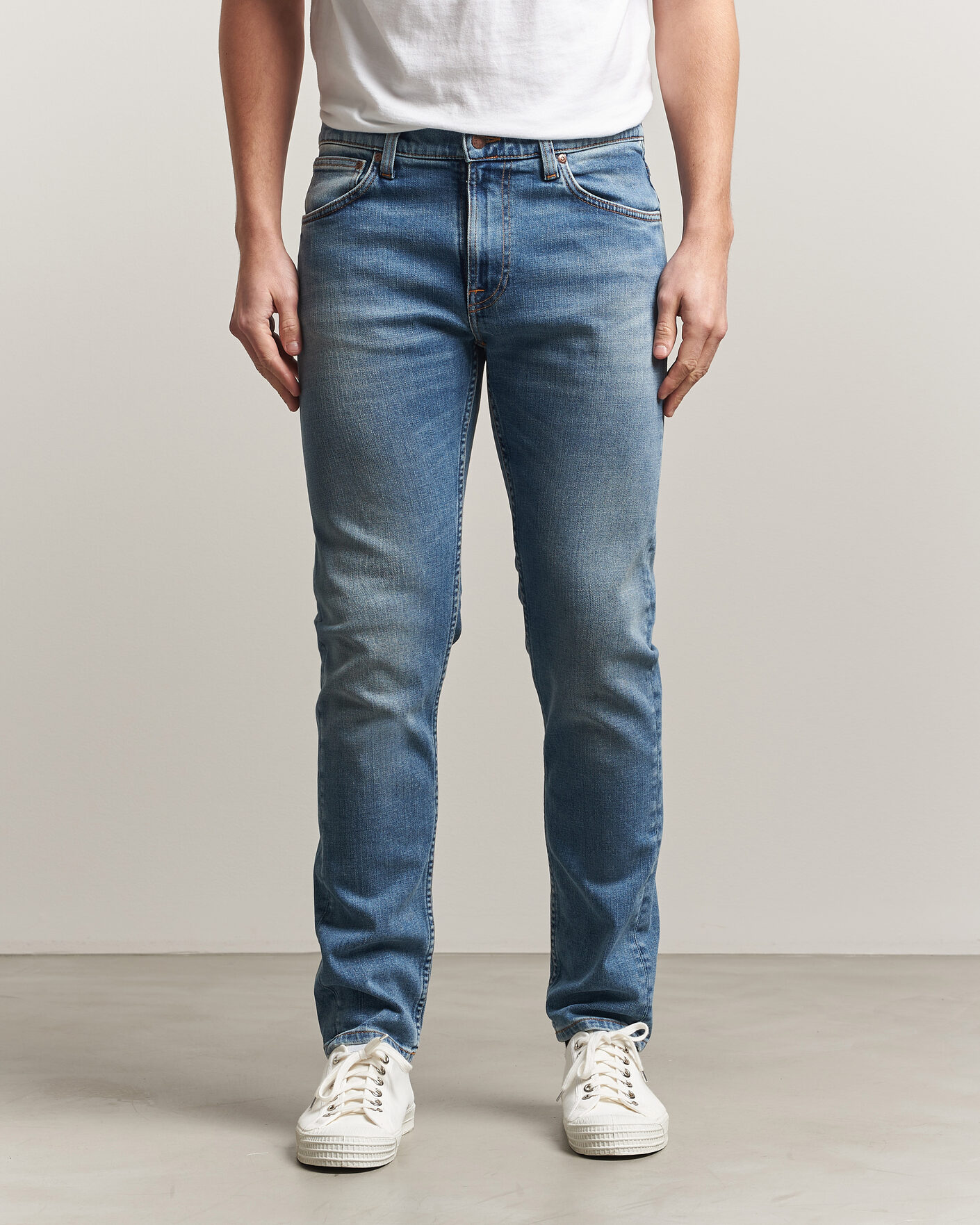 Hombres | Pantalones | Nudie Jeans | Lean Dean Jeans Blue Legend