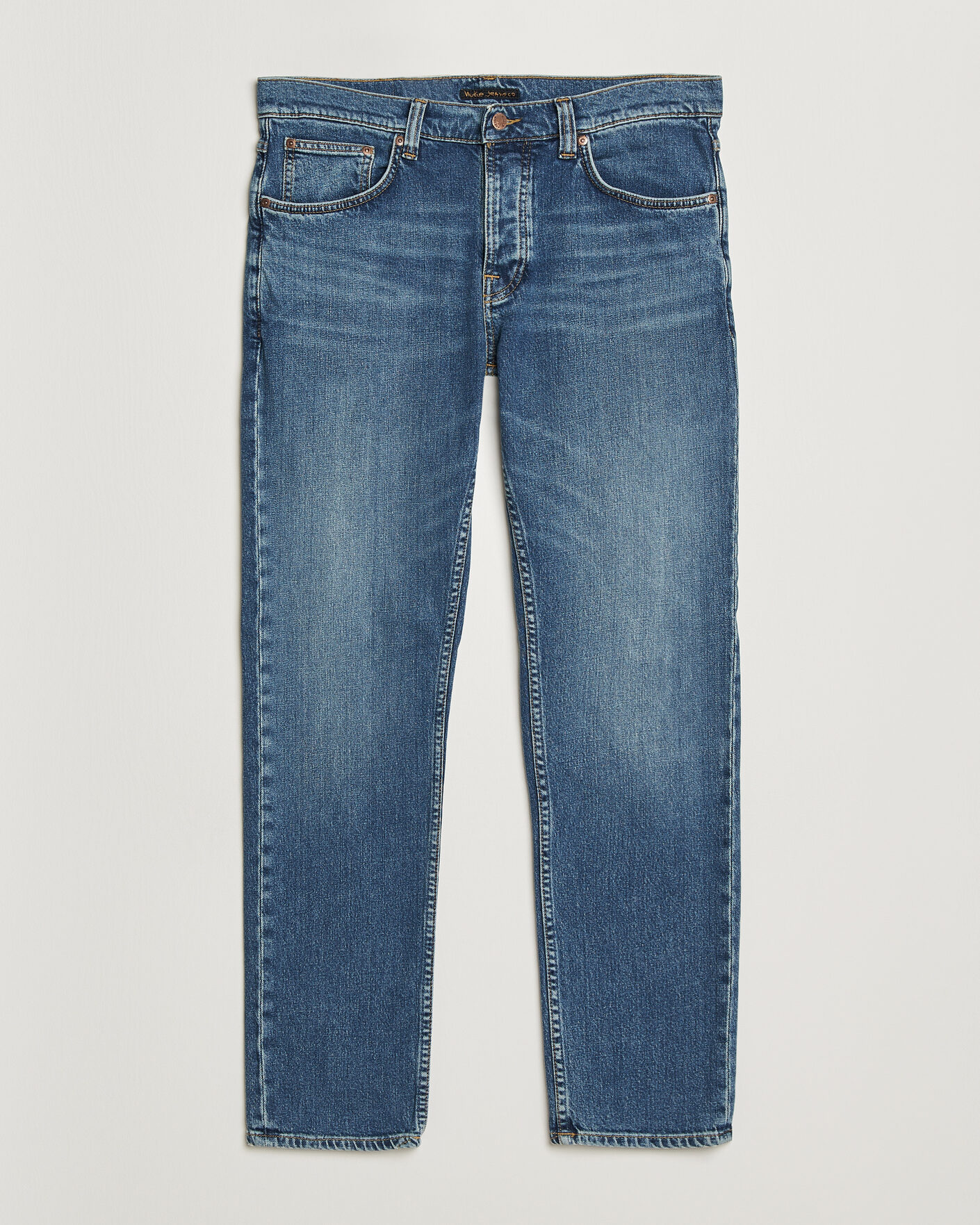 Hombres | Pantalones | Nudie Jeans | Solid Ollie Jeans Blue Blur