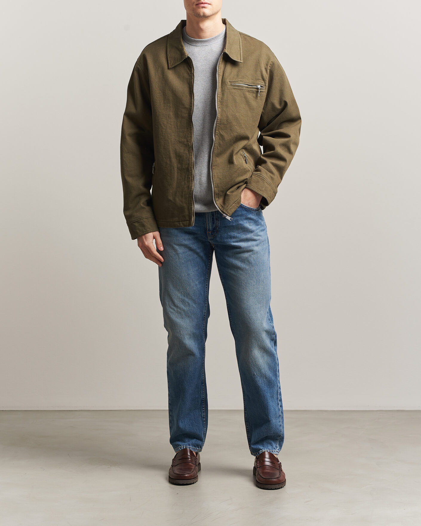 Hombres | Pantalones | Nudie Jeans | Gritty Jackson Jeans Cool Blue