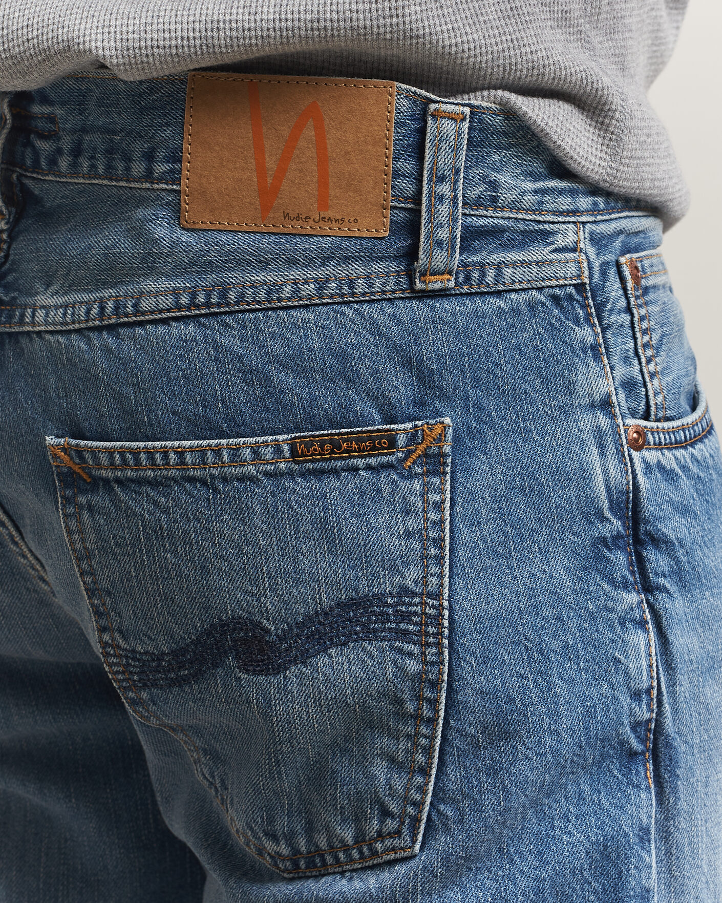Hombres | Pantalones | Nudie Jeans | Gritty Jackson Jeans Cool Blue