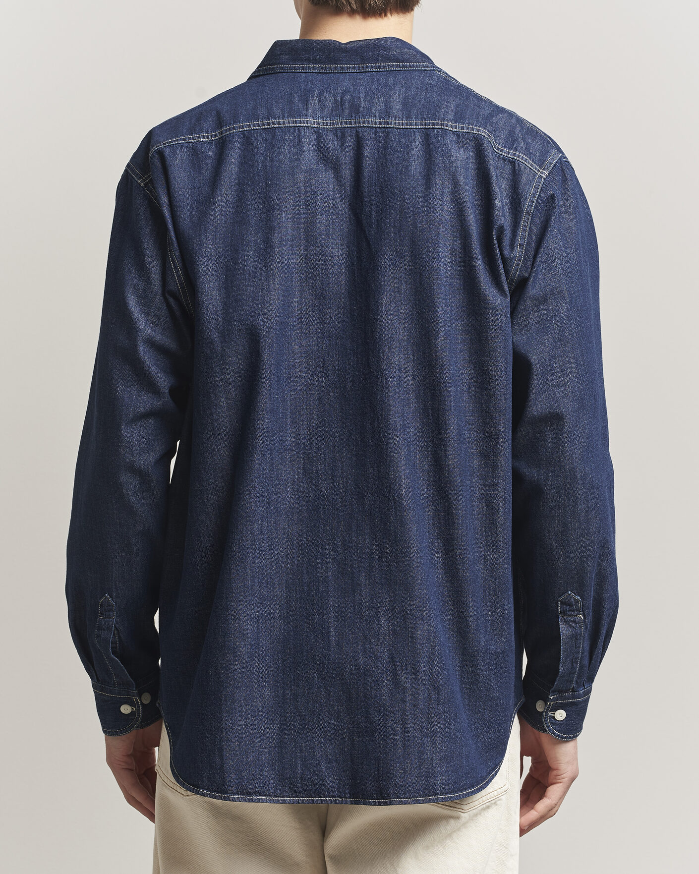 Hombres | Camisas | Nudie Jeans | Julian Denim Shirt Rinsed