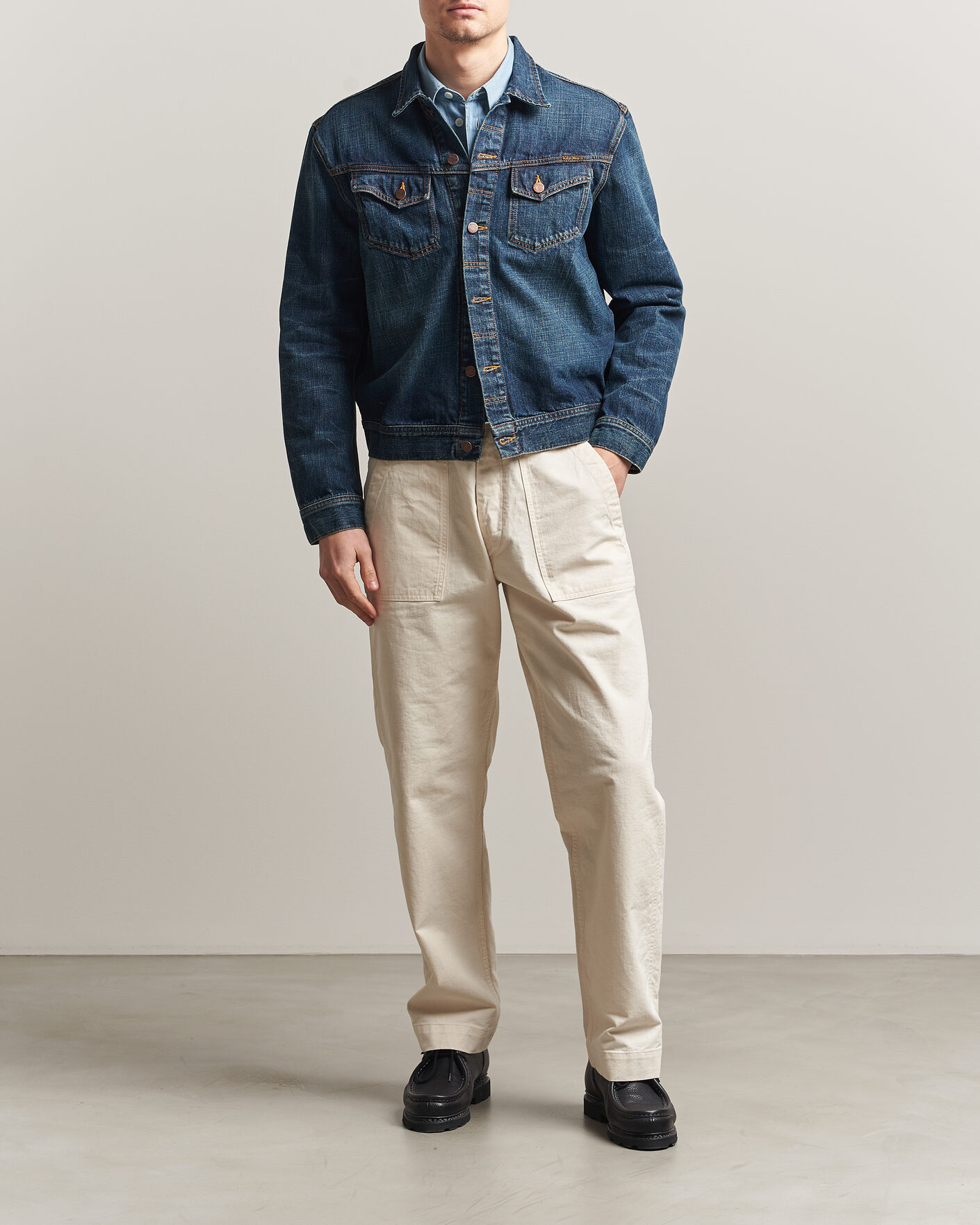 Hombres | Abrigos y chaquetas | Nudie Jeans | Conny Denim Jacket Heavy Used