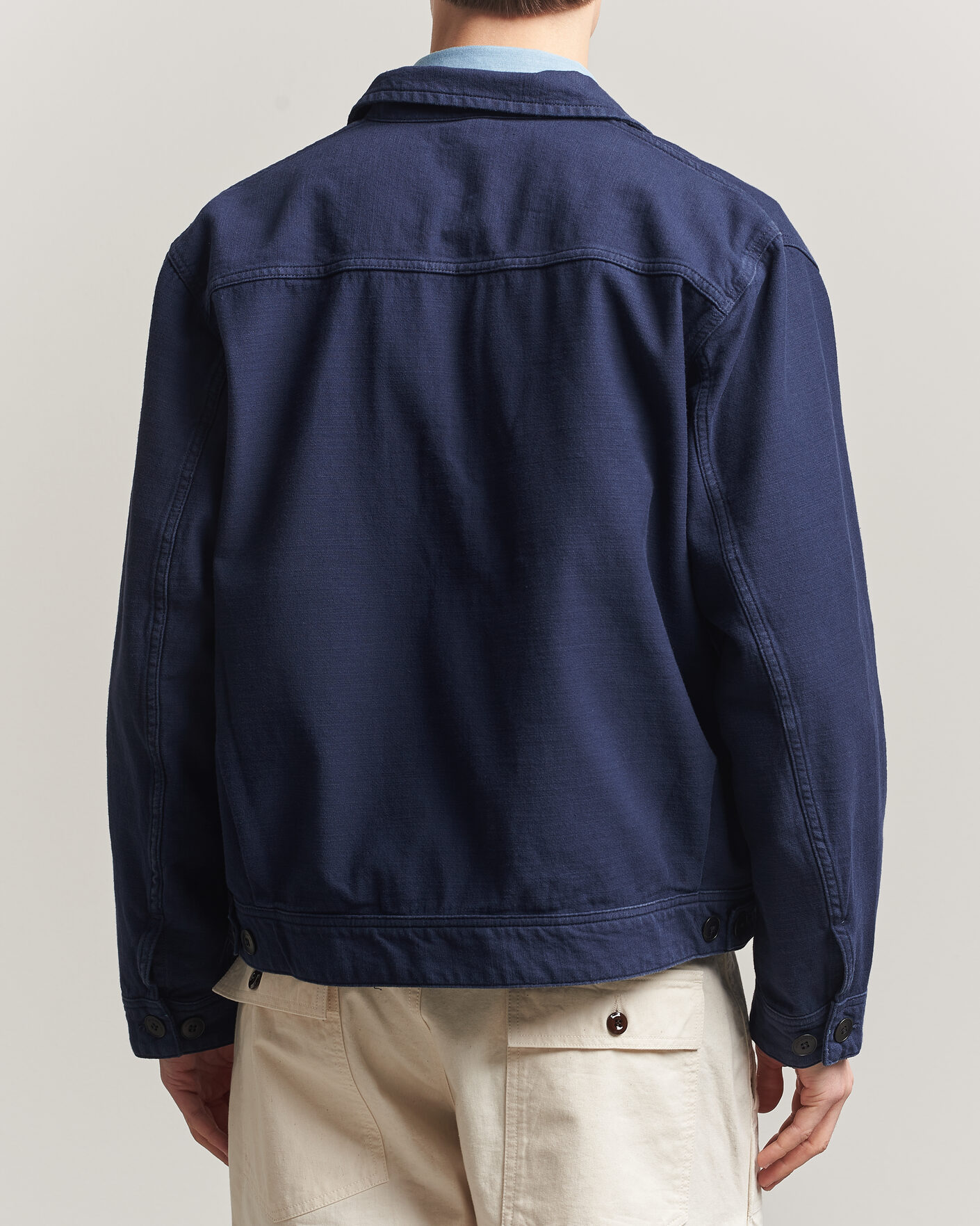 Hombres | Abrigos y chaquetas | Nudie Jeans | Blake Embroided Jacket Navy